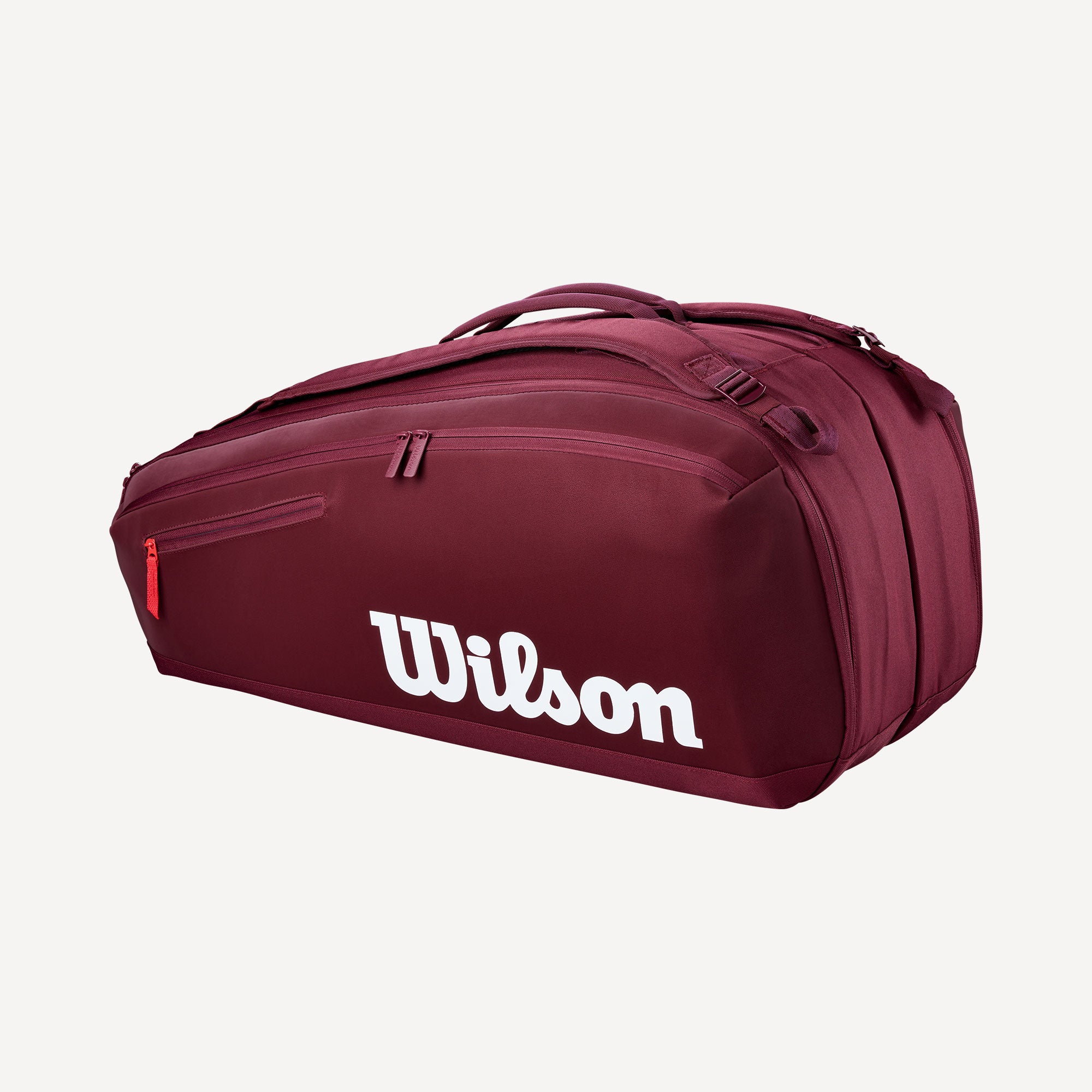 Wilson Defyer V1 9 Racket Tennis Bag - Red (2)