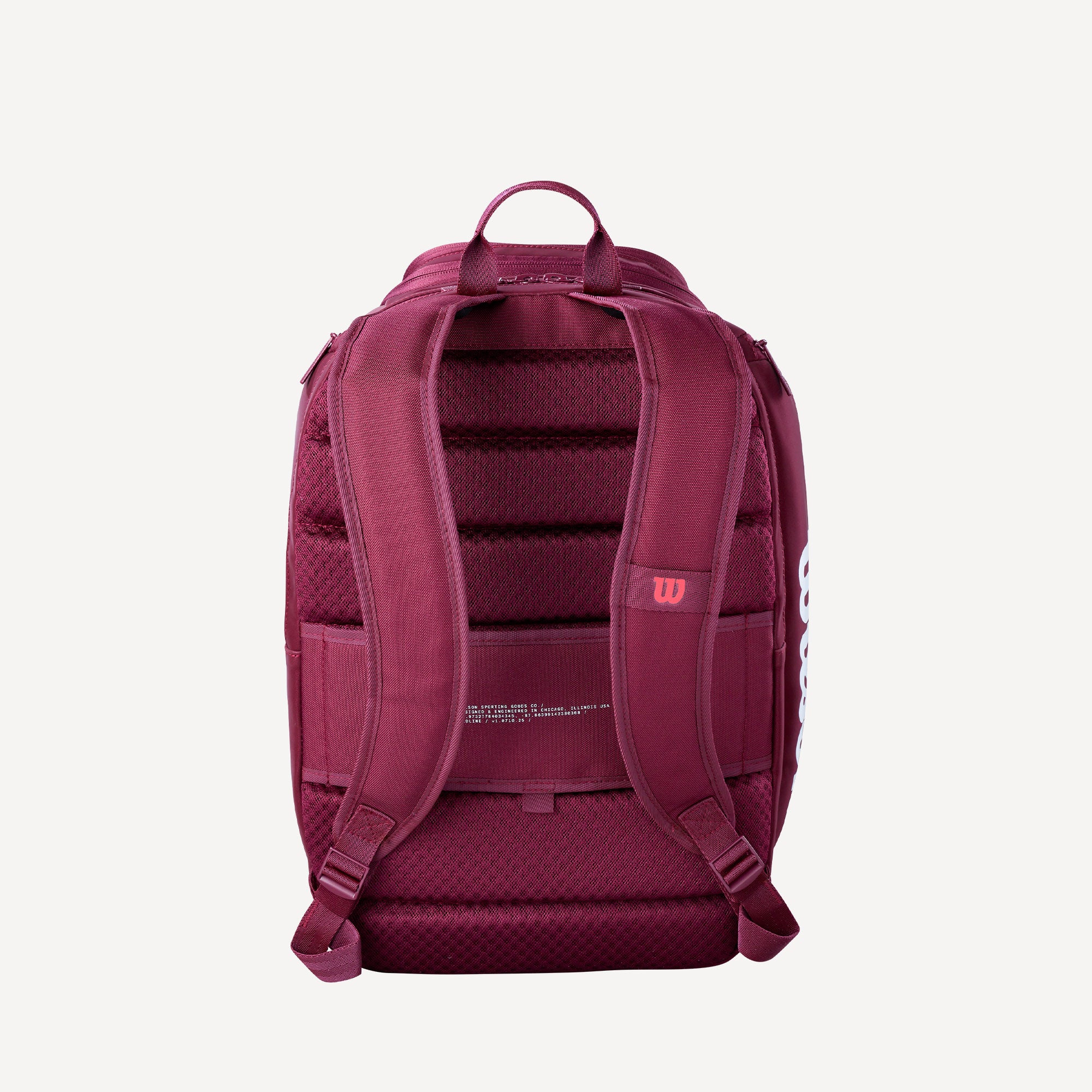 Wilson Defyer V1 Tennis Backpack - Red (2)
