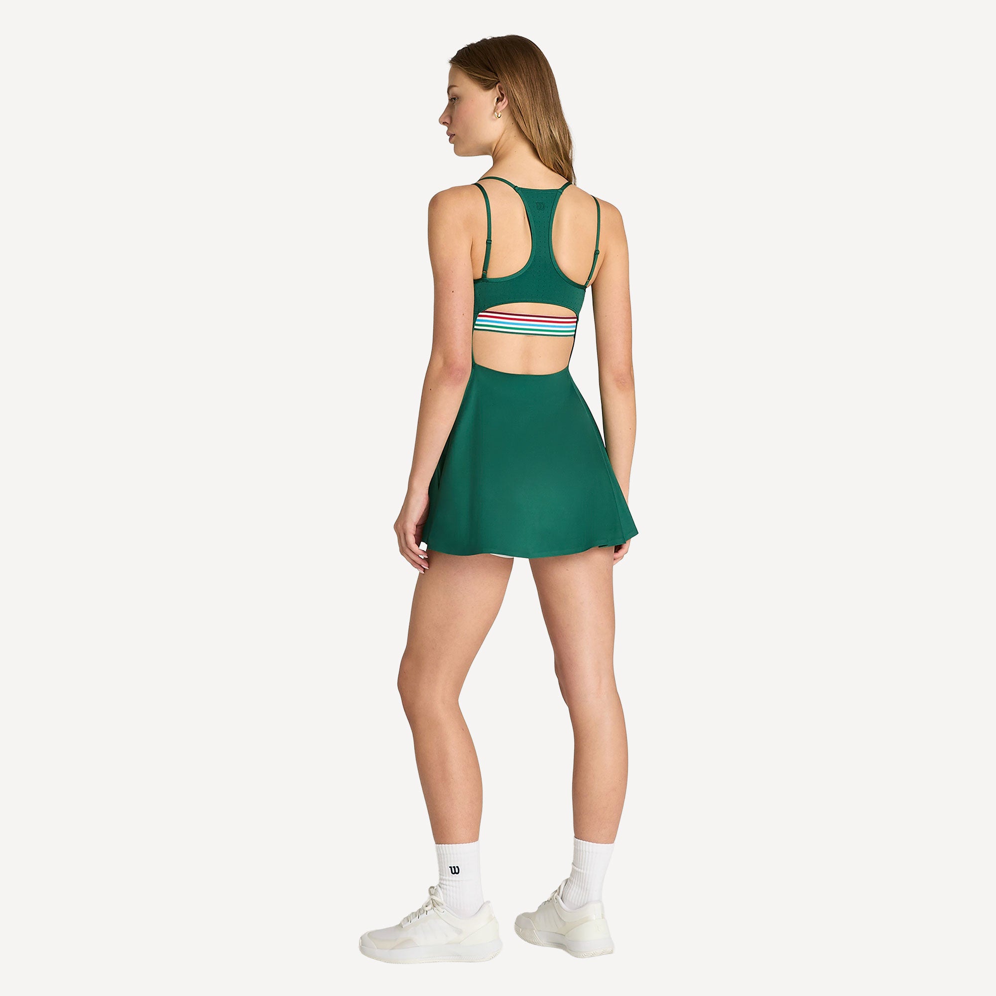 Wilson Doubles Play Women's Tennis Dress - Green (8)
