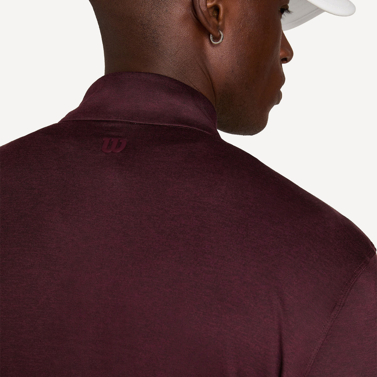 Wilson Everyday Performance Men's Half-Zip Tennis Midlayer - Red (4)