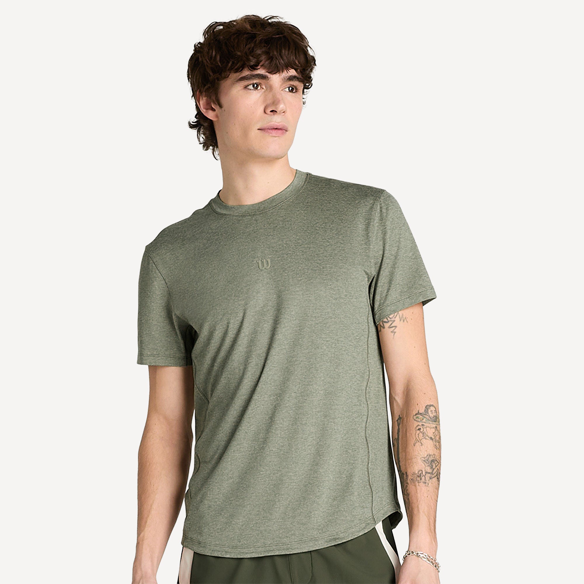 Wilson Everyday Performance Men's Tennis Shirt - Green (1)