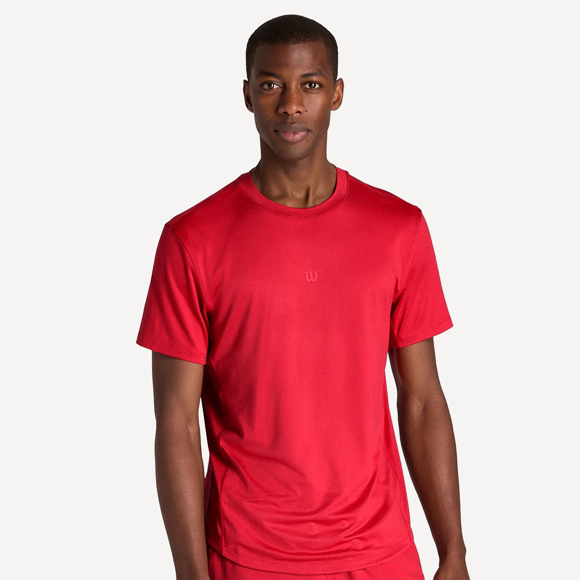 Wilson Everyday Performance Men's Tennis Shirt - Red (1)