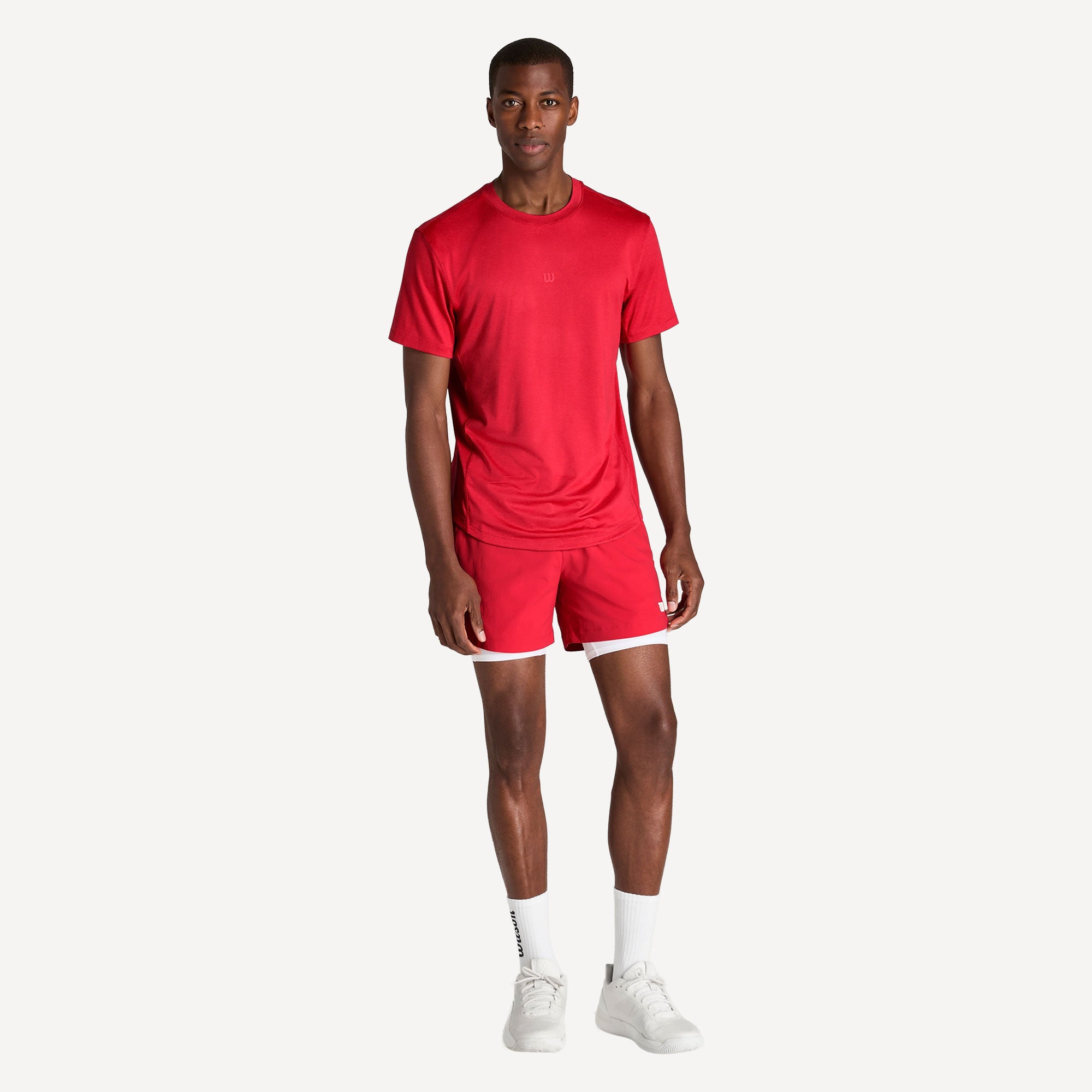 Wilson Everyday Performance Men's Tennis Shirt - Red (6)