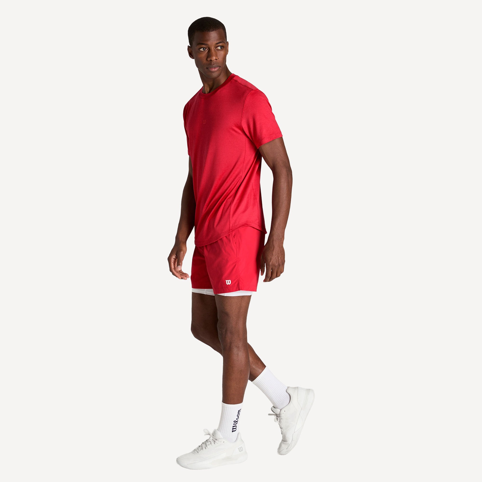 Wilson Everyday Performance Men's Tennis Shirt - Red (7)