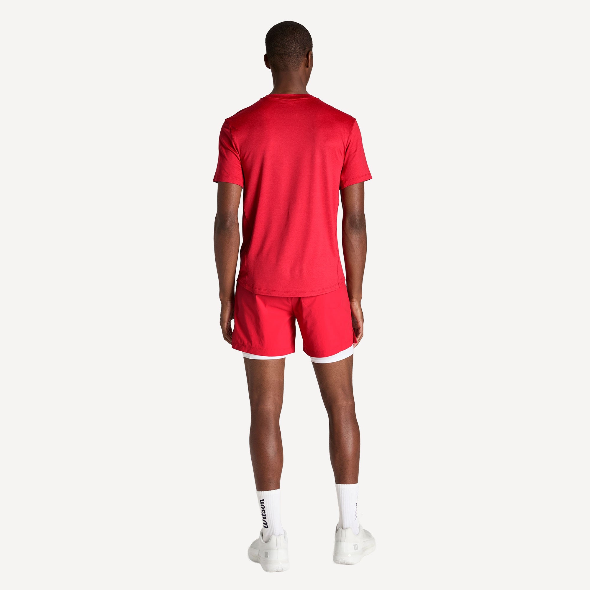 Wilson Everyday Performance Men's Tennis Shirt - Red (8)