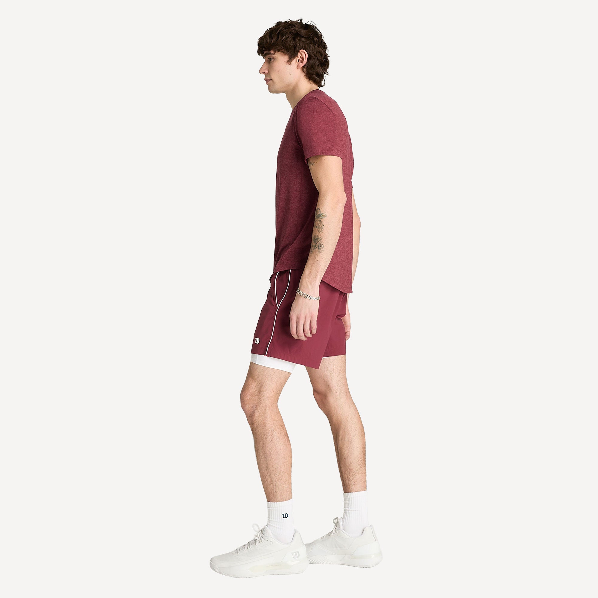 Wilson Everyday Performance Men's Tennis Shirt - Red (6)