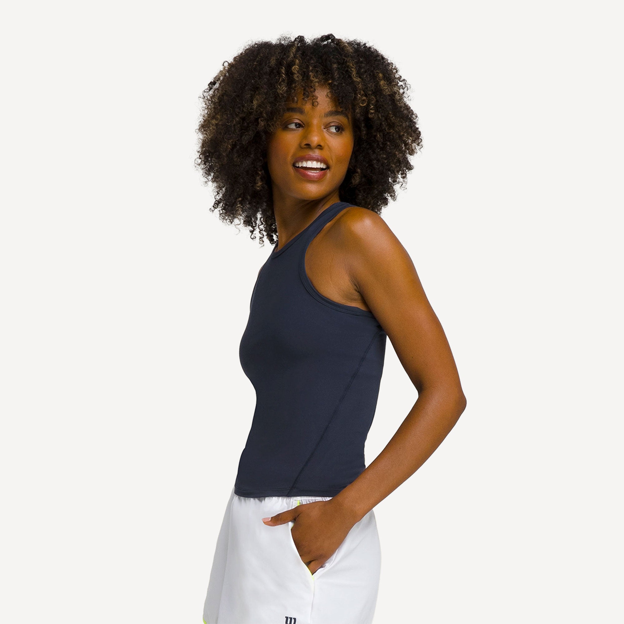 Wilson Fieldhouse Women's Lite Tennis Tank - Dark Blue (3)