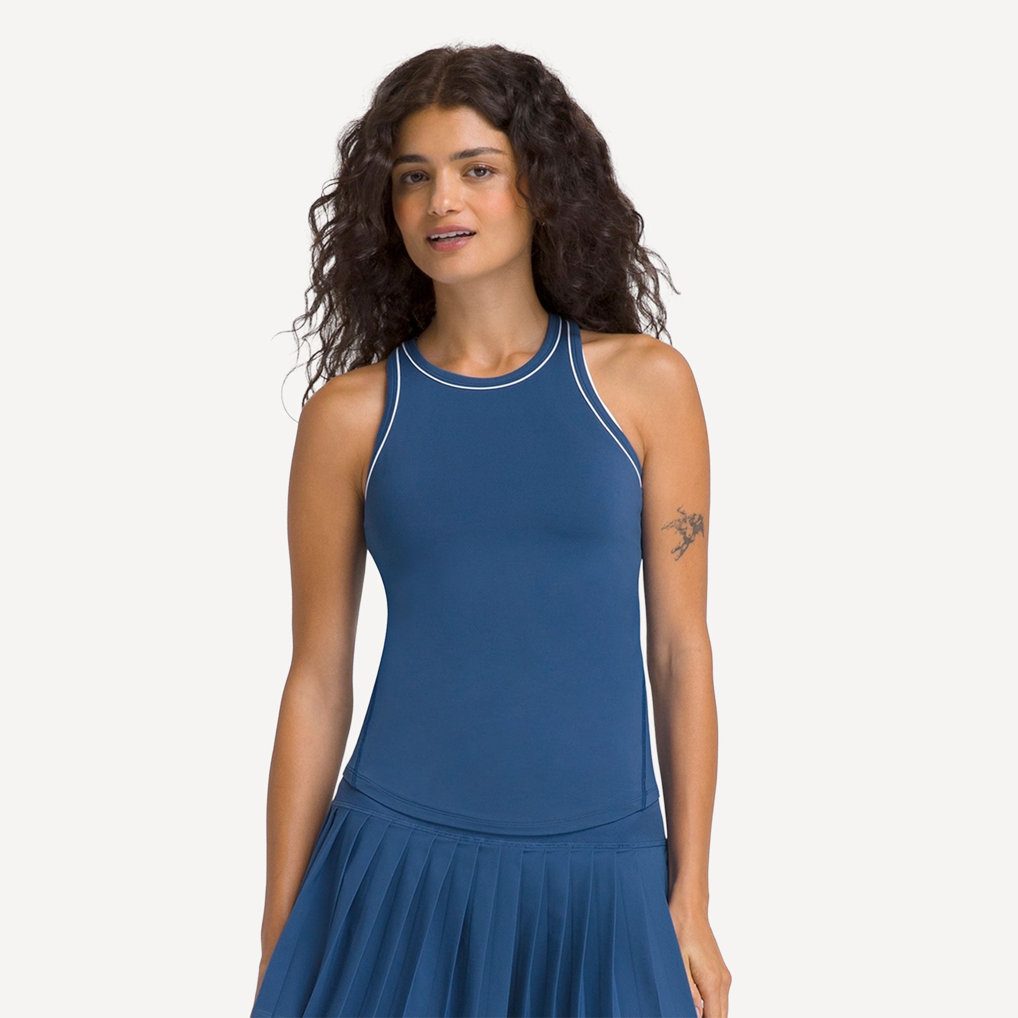 Wilson Fieldhouse Women's Lite Tennis Tank - Blue (1)