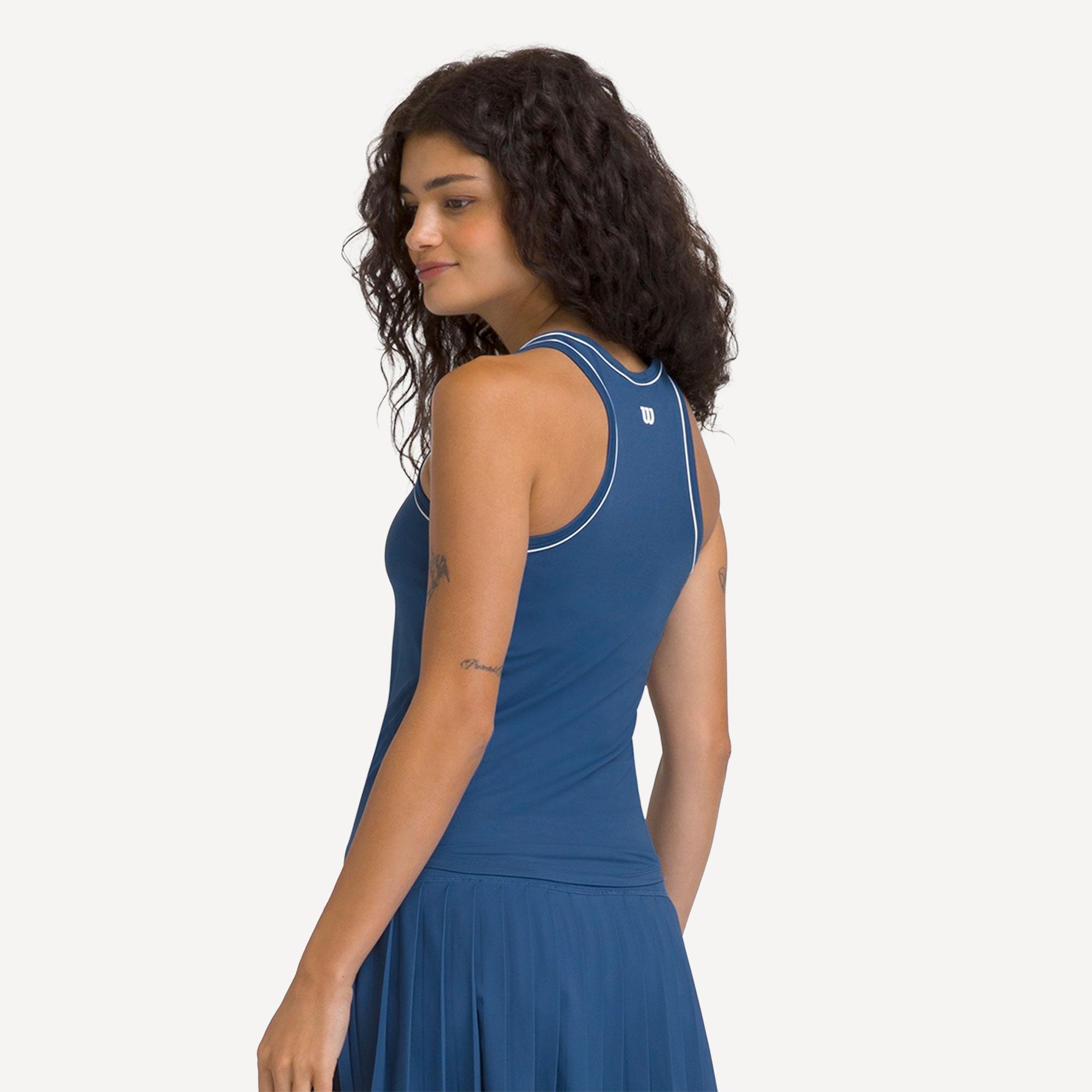 Wilson Fieldhouse Women's Lite Tennis Tank - Blue (2)