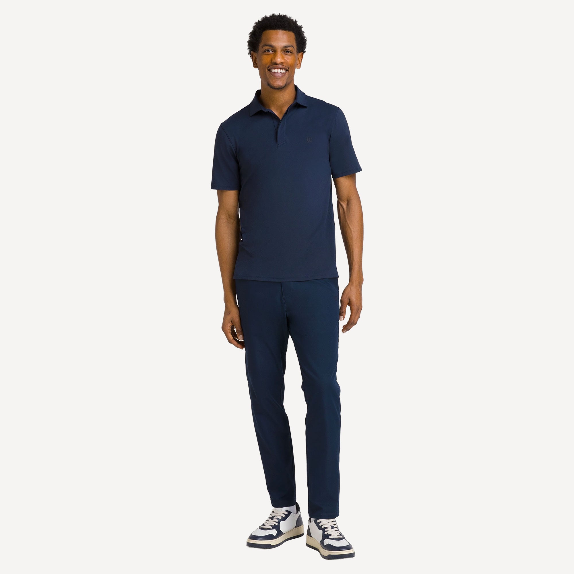Wilson League Men's Tennis Polo - Dark Blue (5)