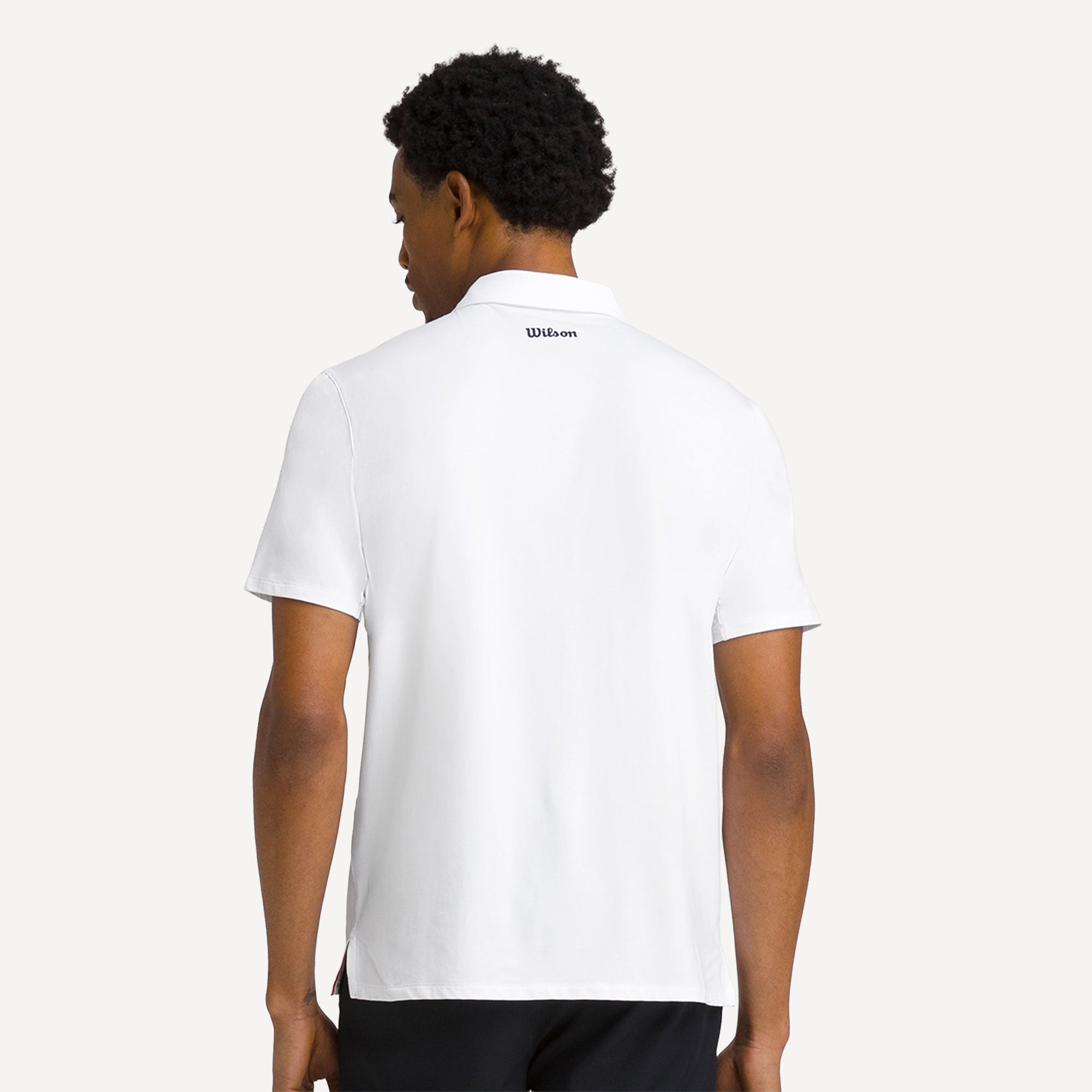 Wilson League Men's Tennis Polo - White (2)