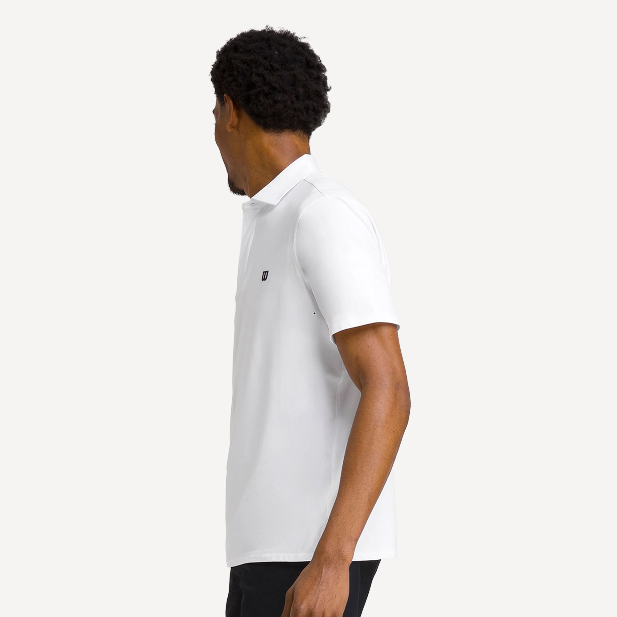 Wilson League Men's Tennis Polo - White (3)