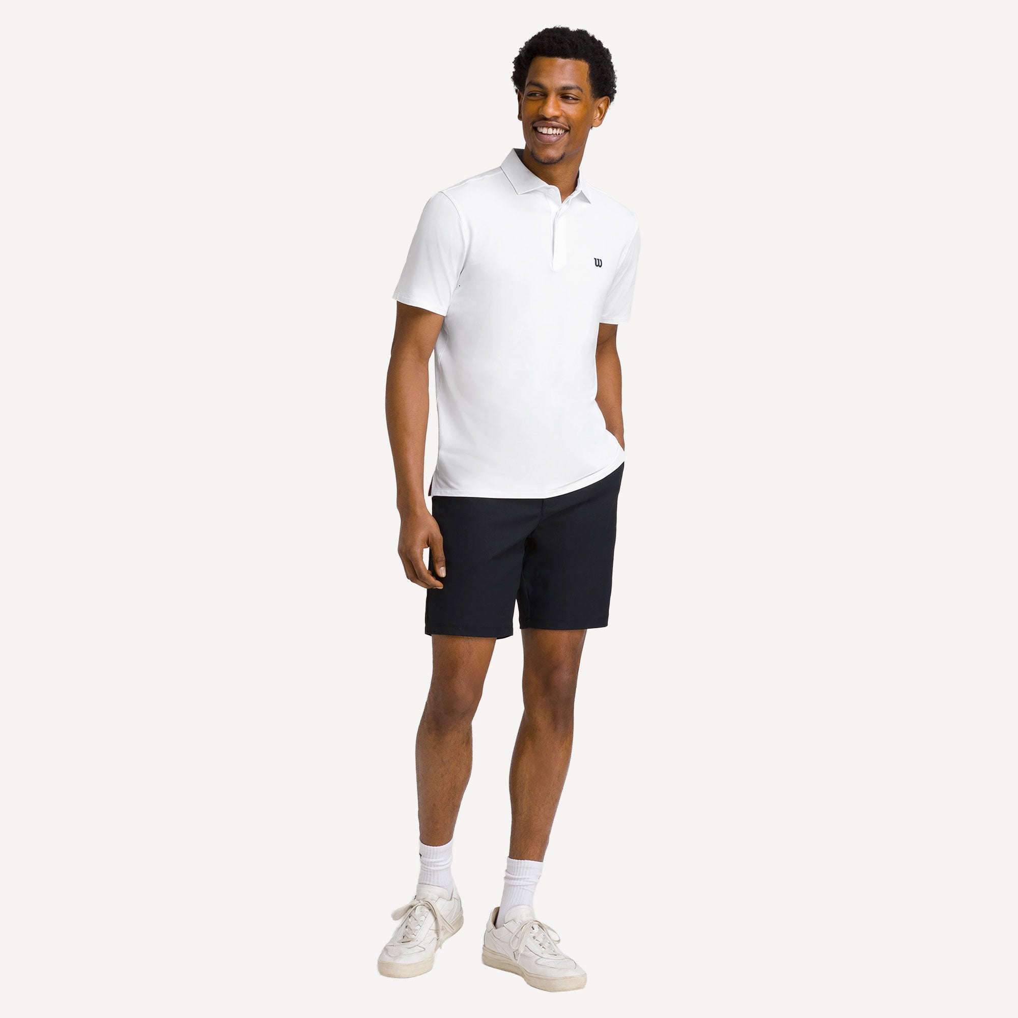 Wilson League Men's Tennis Polo - White (5)