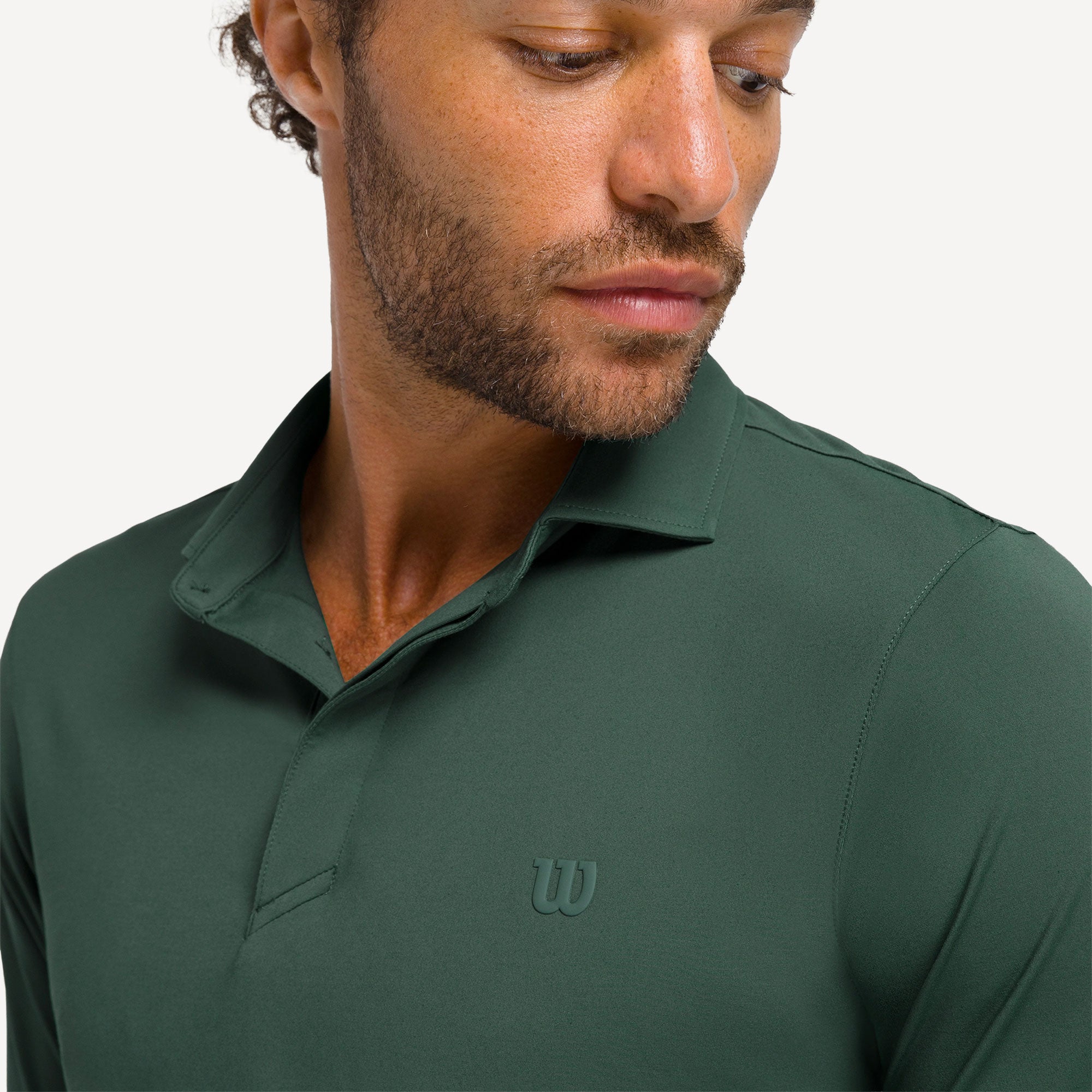 Wilson League Men's Tennis Polo - Green (4)
