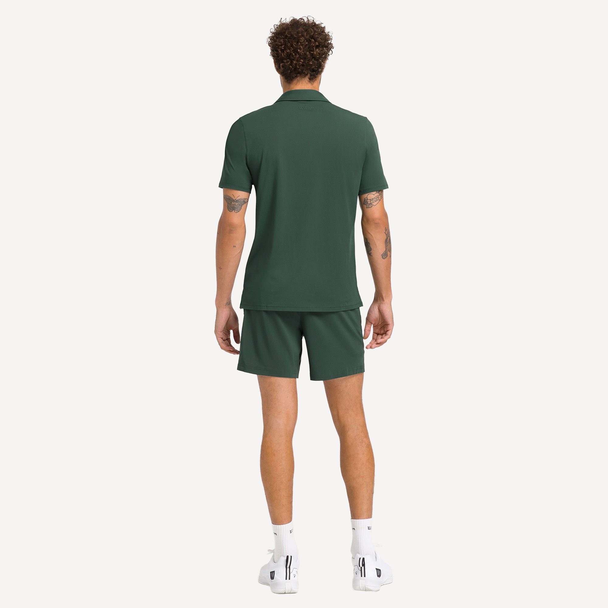 Wilson League Men's Tennis Polo - Green (6)