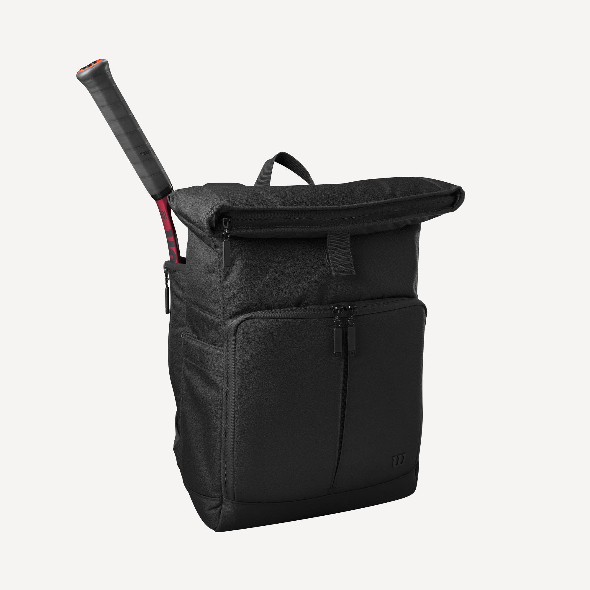Wilson Lifestyle Foldover Tennis Backpack - Black (2)