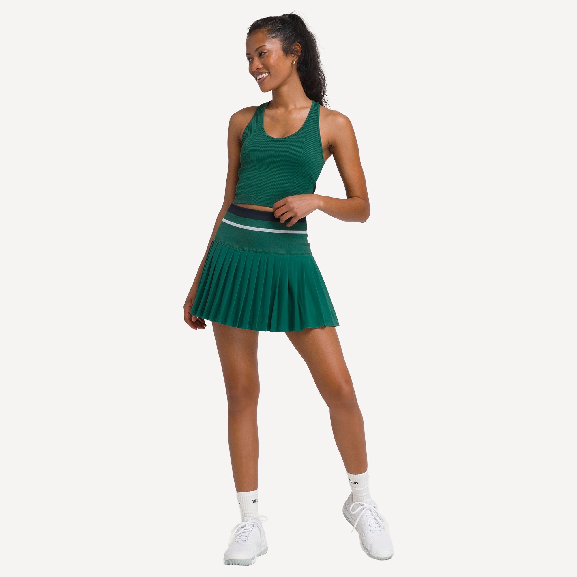 Wilson Midtown Women's Tennis Skirt - Green (5)