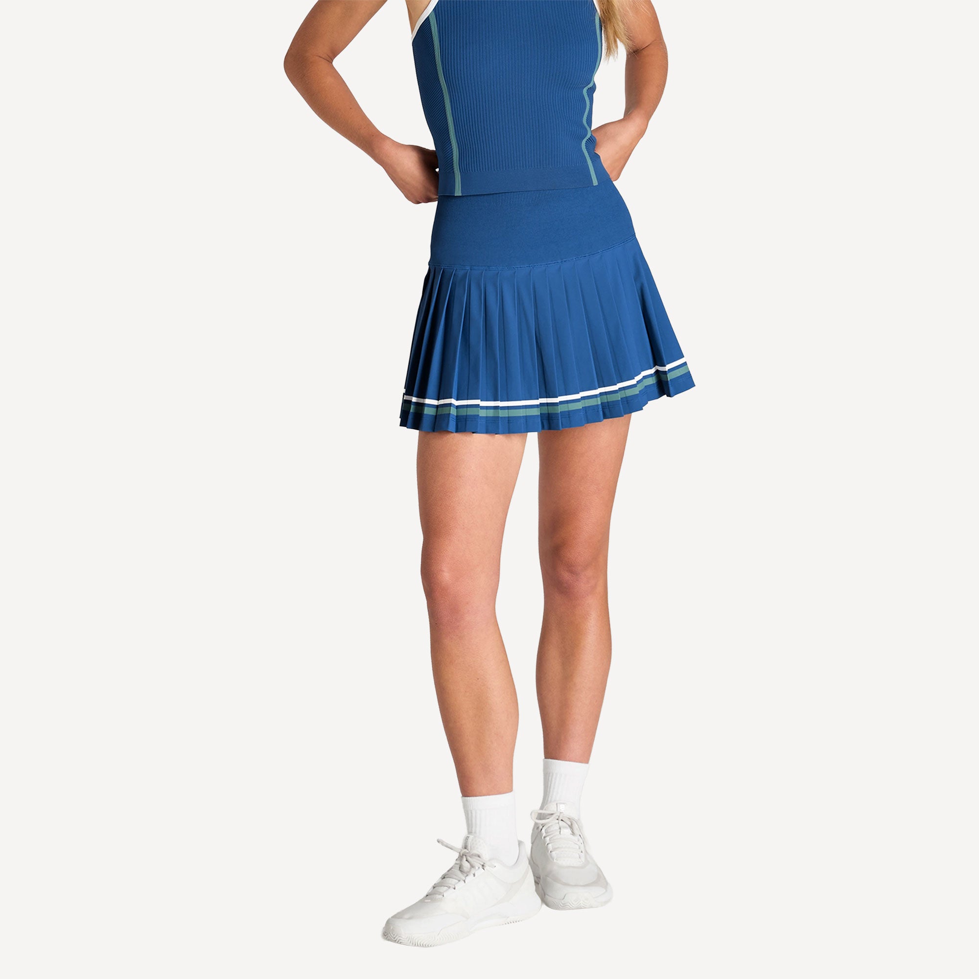 Wilson Midtown Women's Tennis Skirt - Blue (1)