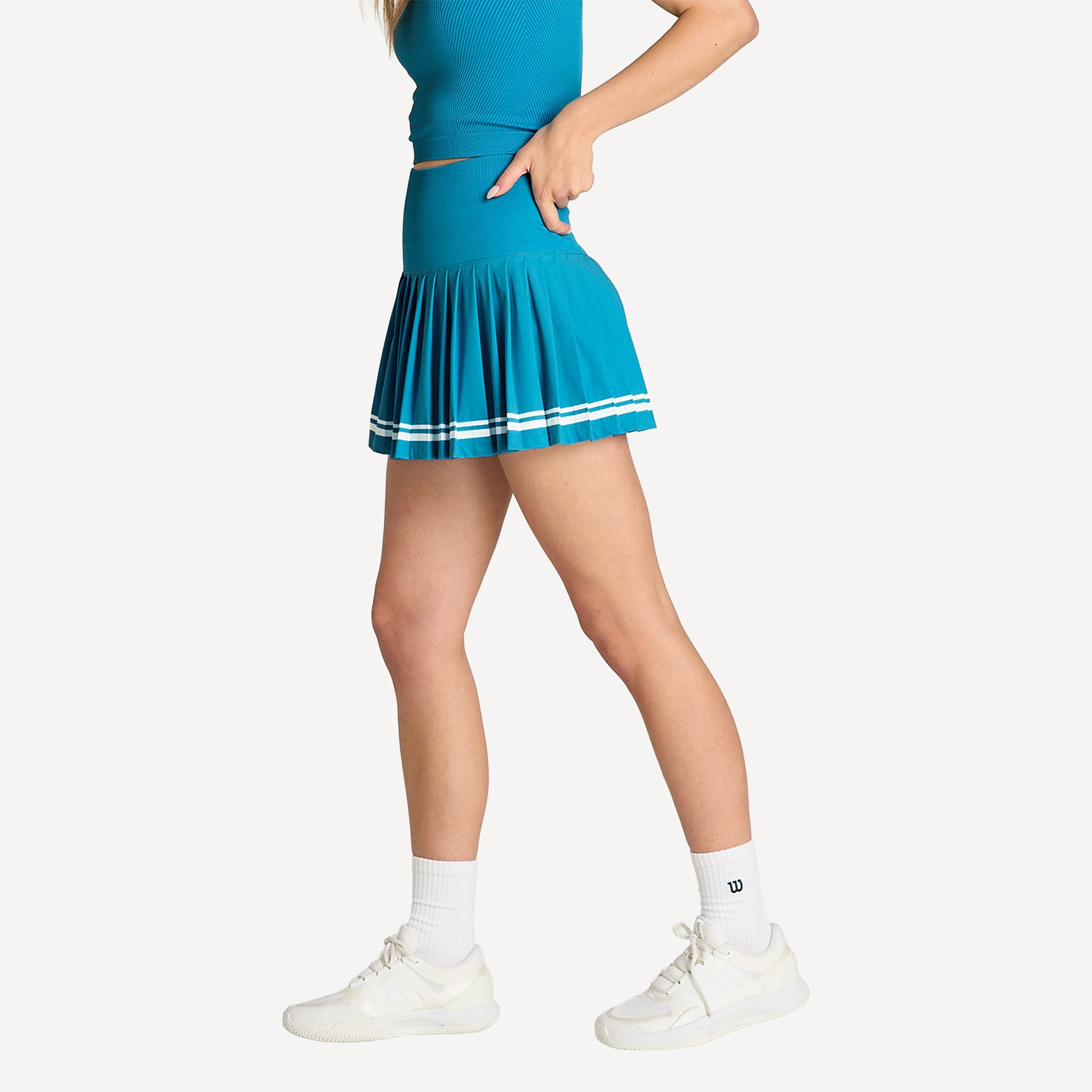 Wilson Midtown Women's Tennis Skirt - Blue (3)