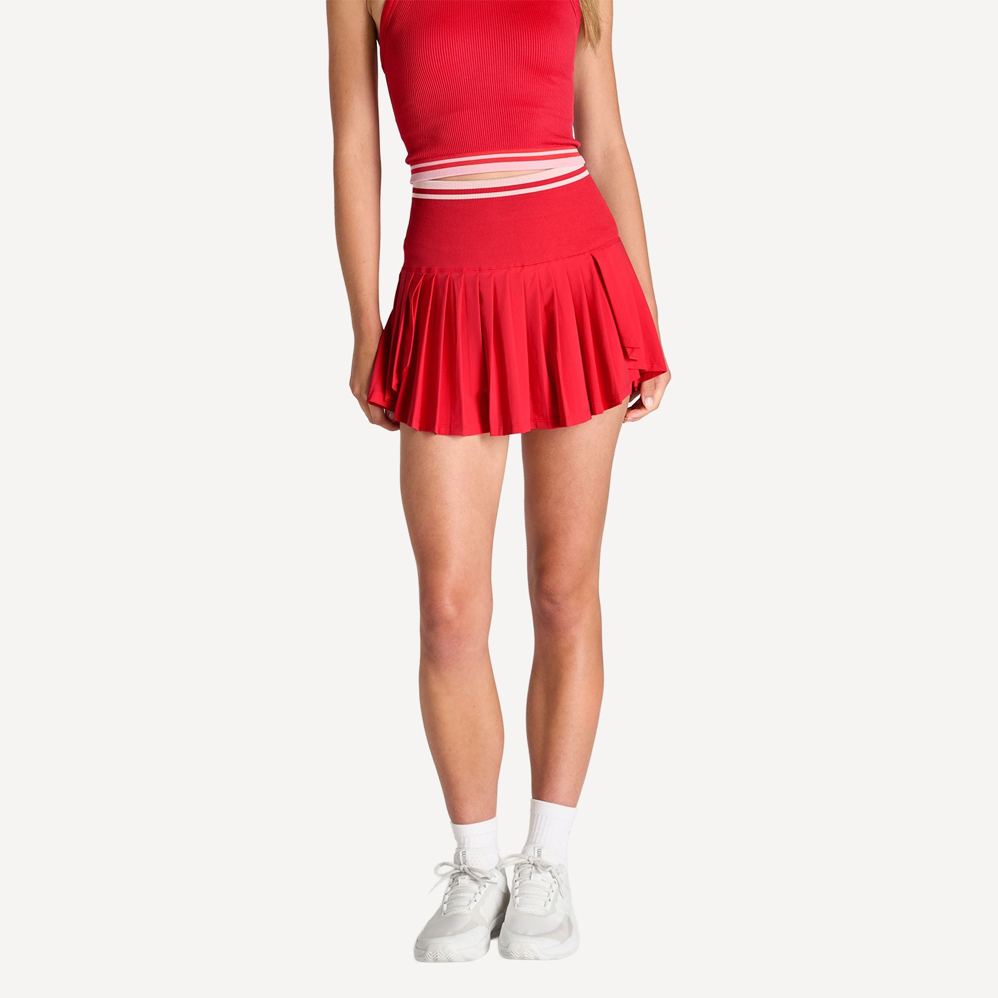 Wilson Midtown Women's Wrap Tennis Skirt - Red (1)