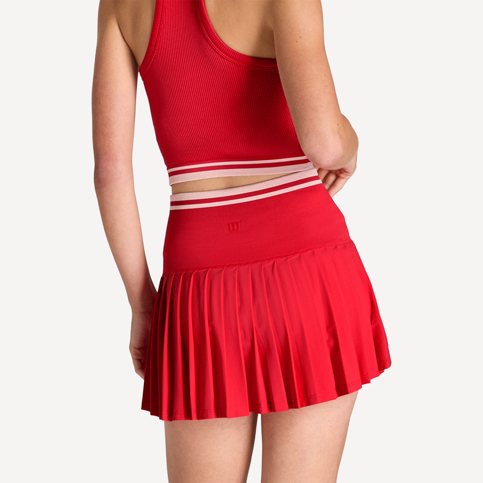 Wilson Midtown Women's Wrap Tennis Skirt - Red (2)