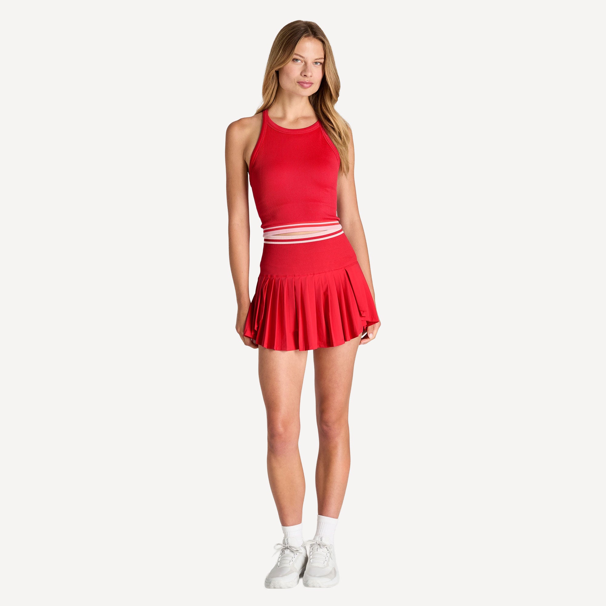 Wilson Midtown Women's Wrap Tennis Skirt - Red (5)