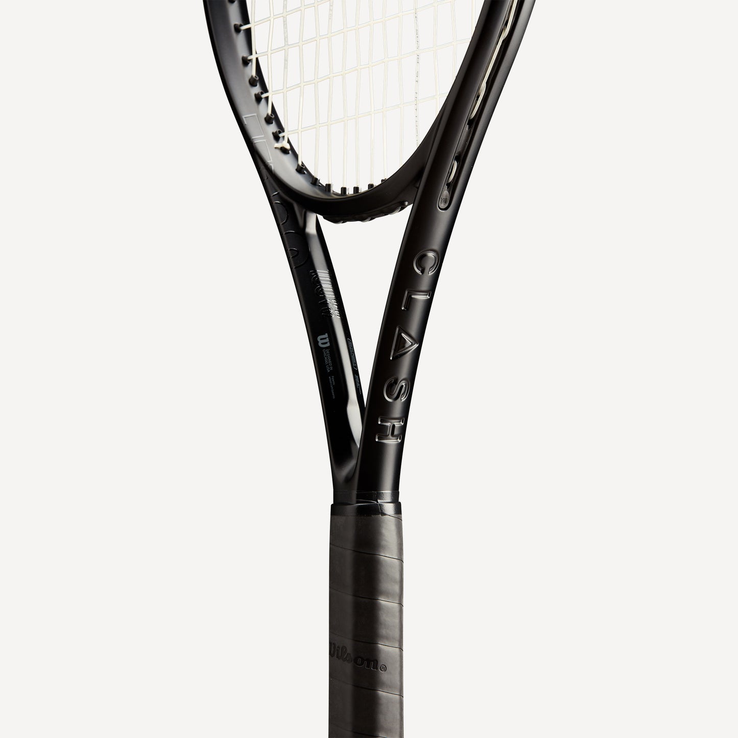 Wilson Noir Clash 100 V2 Tennis Racket Black (6)