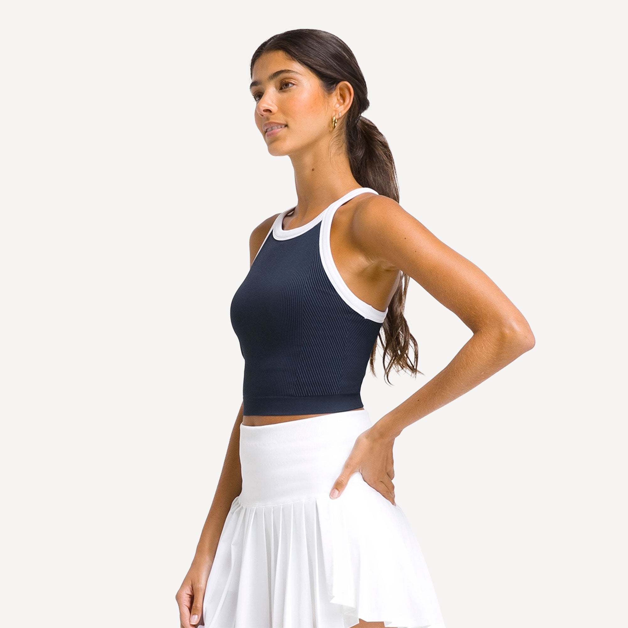 Wilson On The Daily Women's Racerback Tennis Brami - Blue (3)