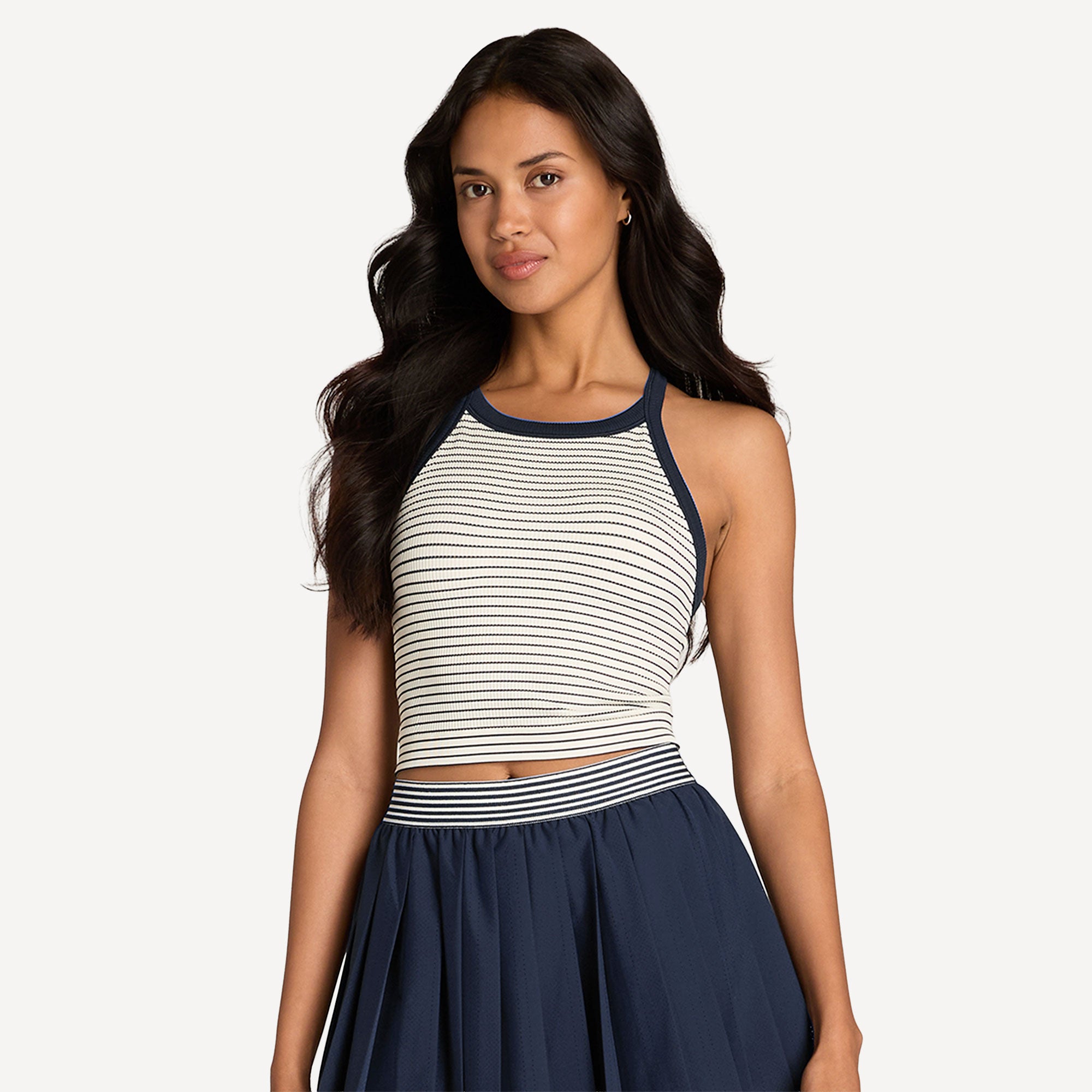 Wilson On The Daily Women's Racerback Tennis Brami - Navy (1)