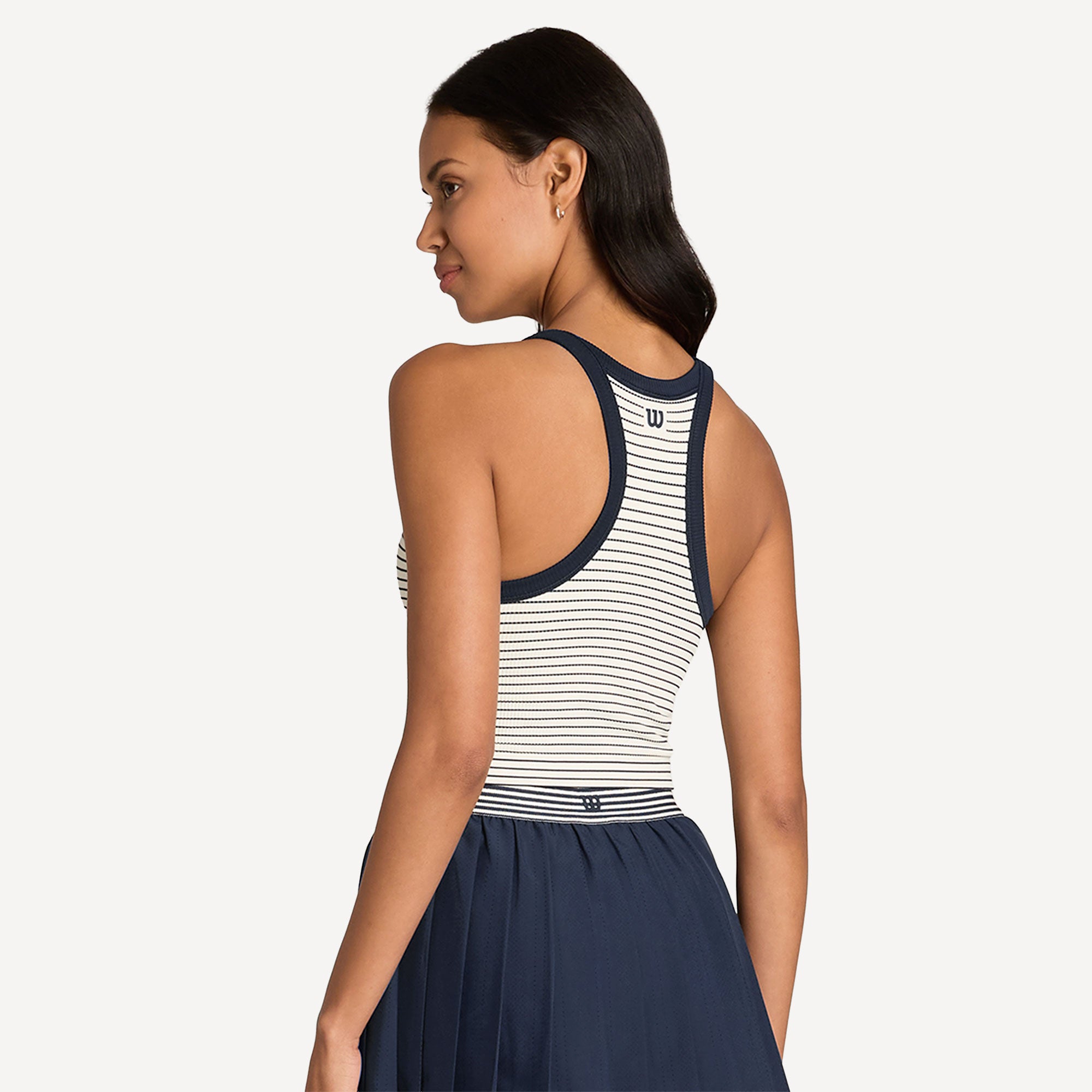 Wilson On The Daily Women's Racerback Tennis Brami - Navy (2)