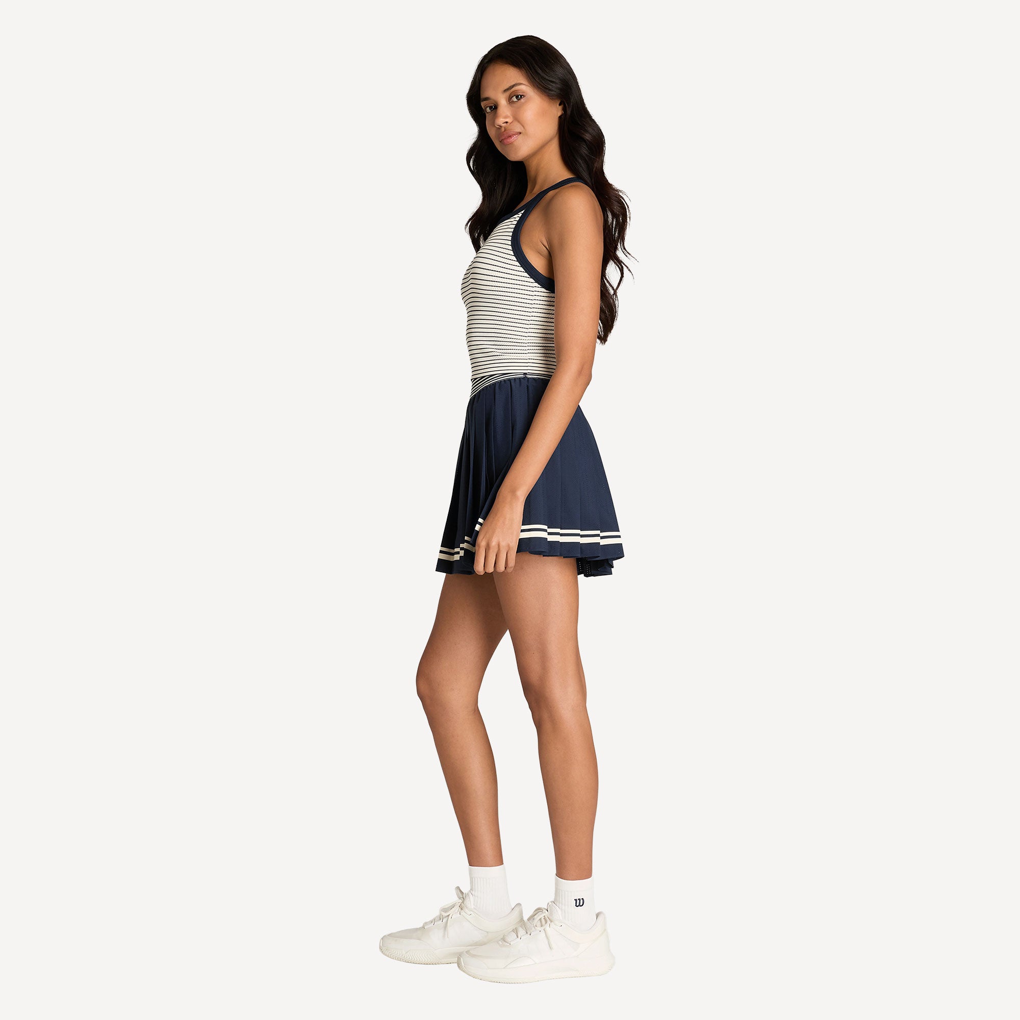 Wilson On The Daily Women's Racerback Tennis Brami - Navy (6)