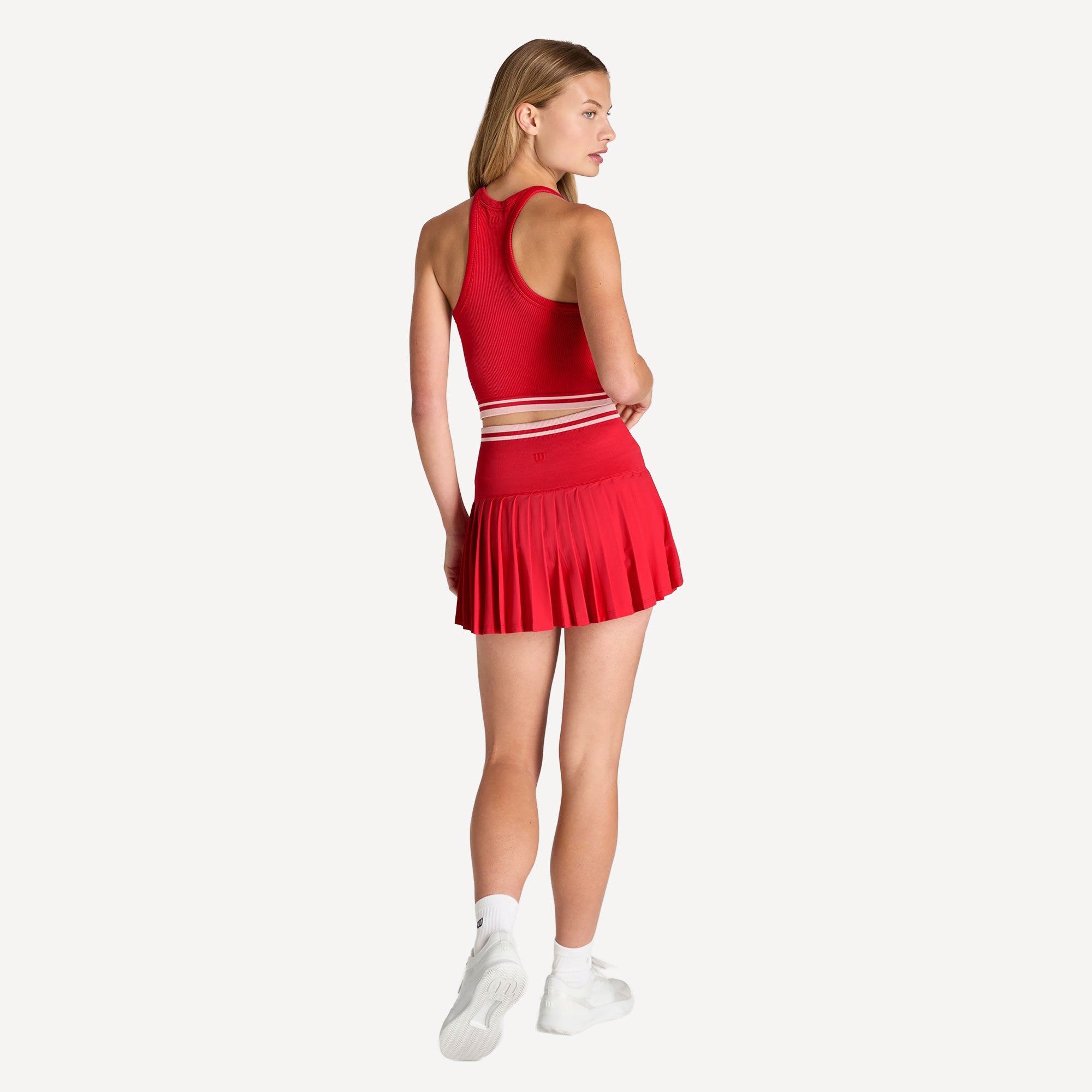 Wilson On The Daily Women's Racerback Tennis Brami - Red (7)