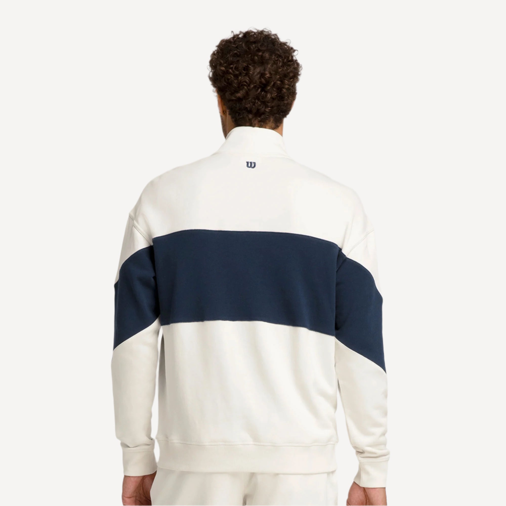 Wilson Parkside Men's Half-Zip Tennis Sweater - Beige (2)