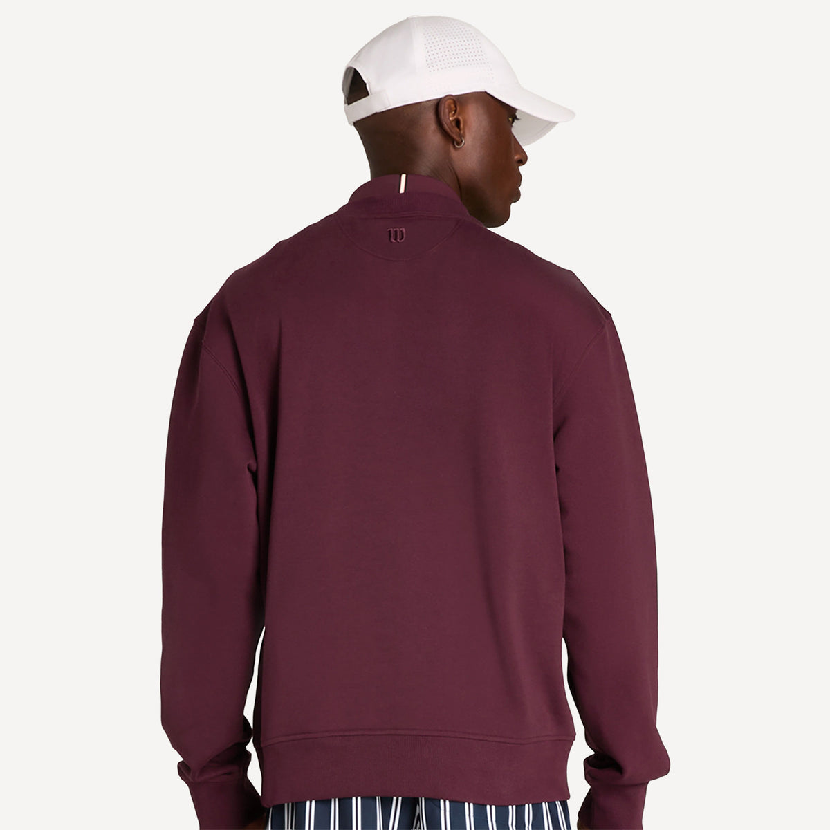 Wilson Playstate Men's Crew Tennis Sweater - Red (2)