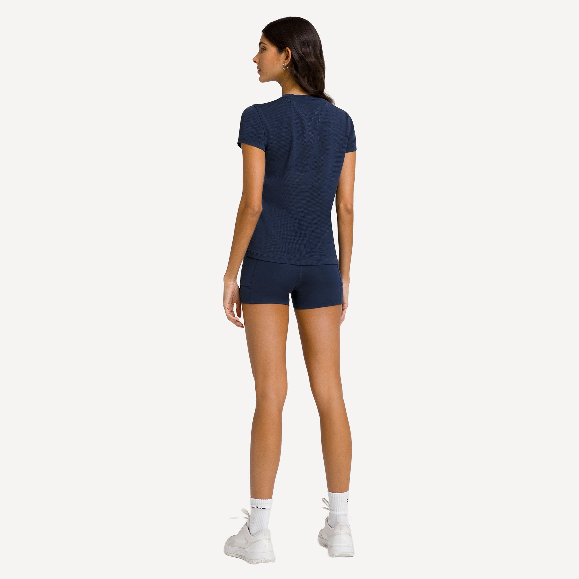 Wilson Pro Women's Seamless Tennis Shirt - Dark Blue (6)