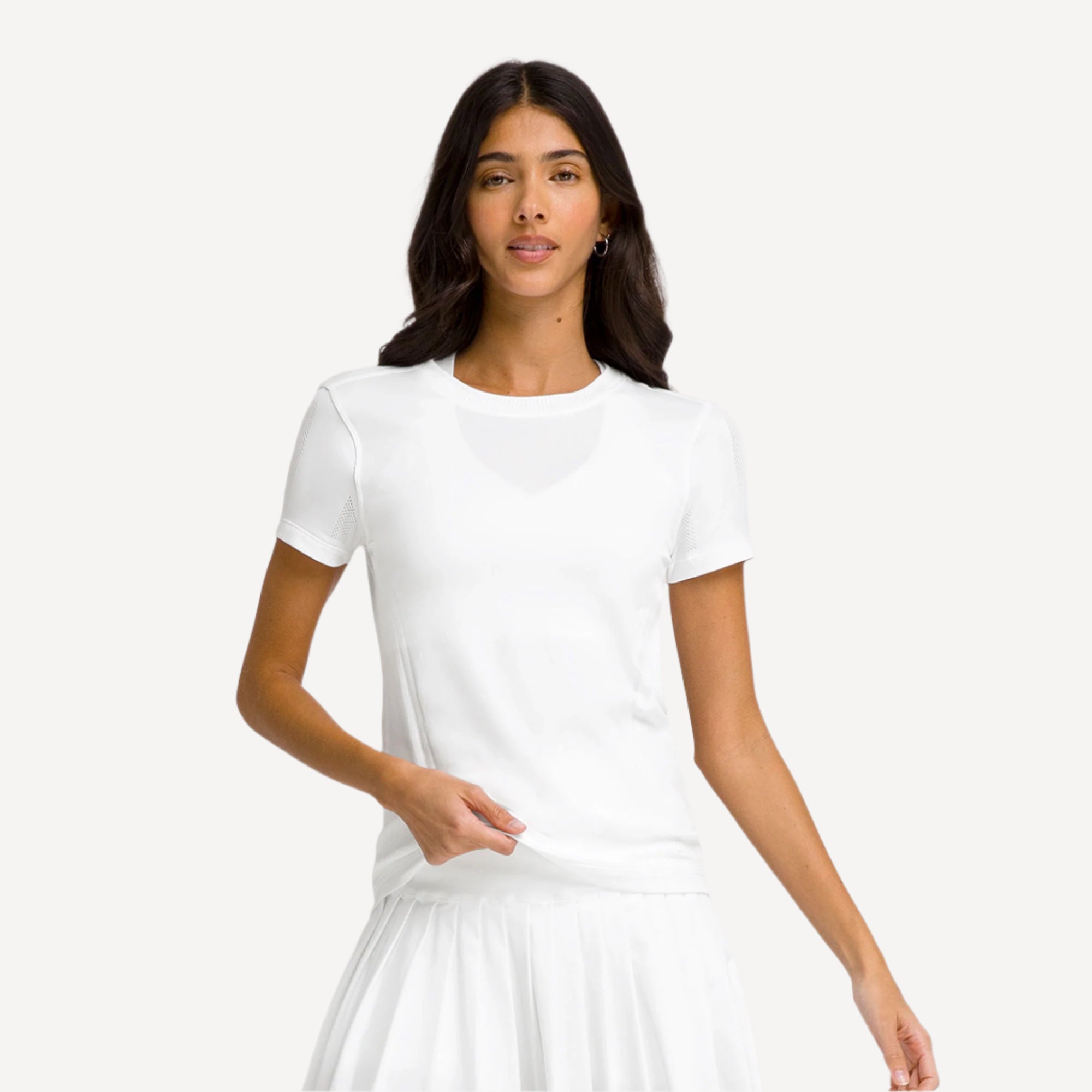 Wilson Pro Women's Seamless Tennis Shirt - White (1)