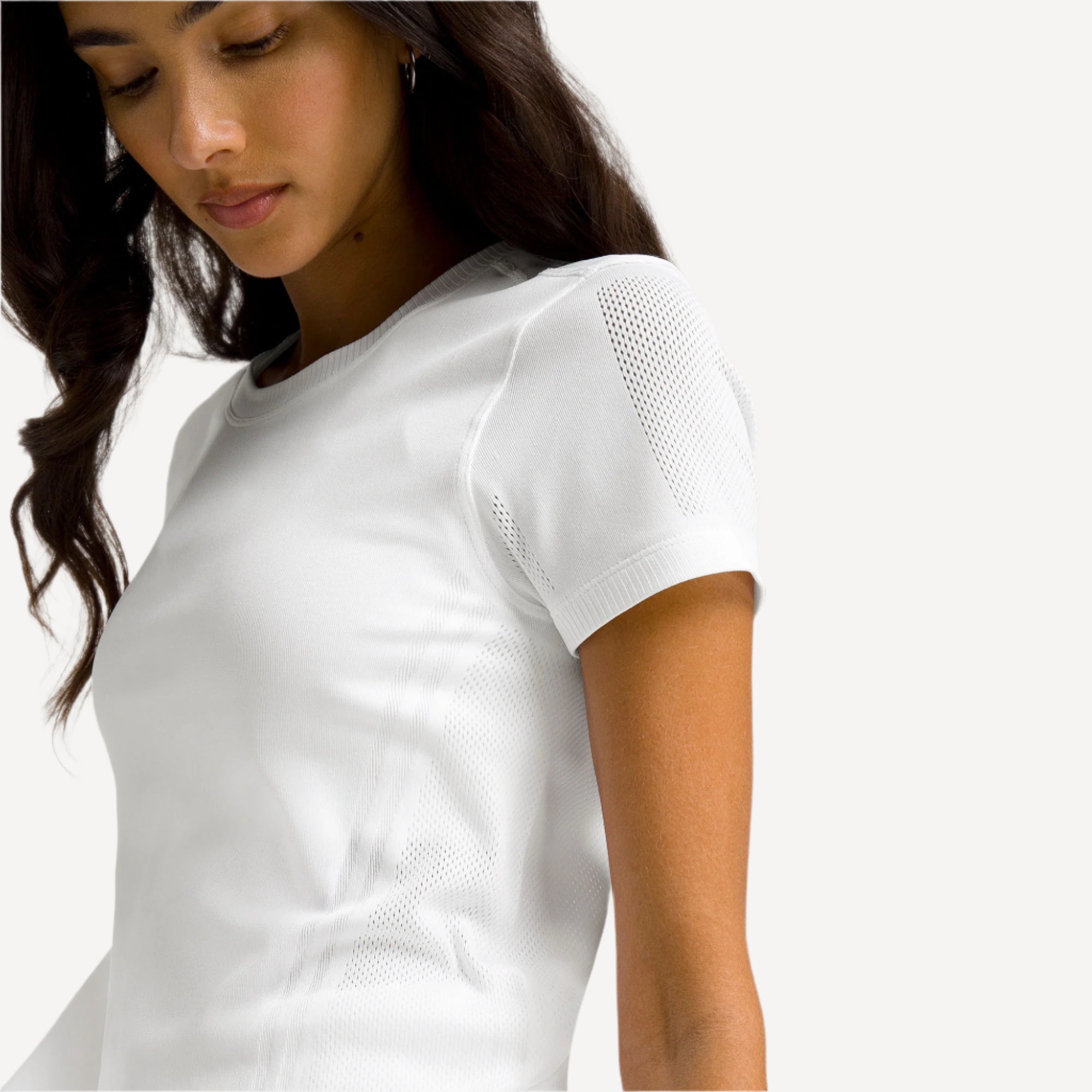 Wilson Pro Women's Seamless Tennis Shirt - White (4)