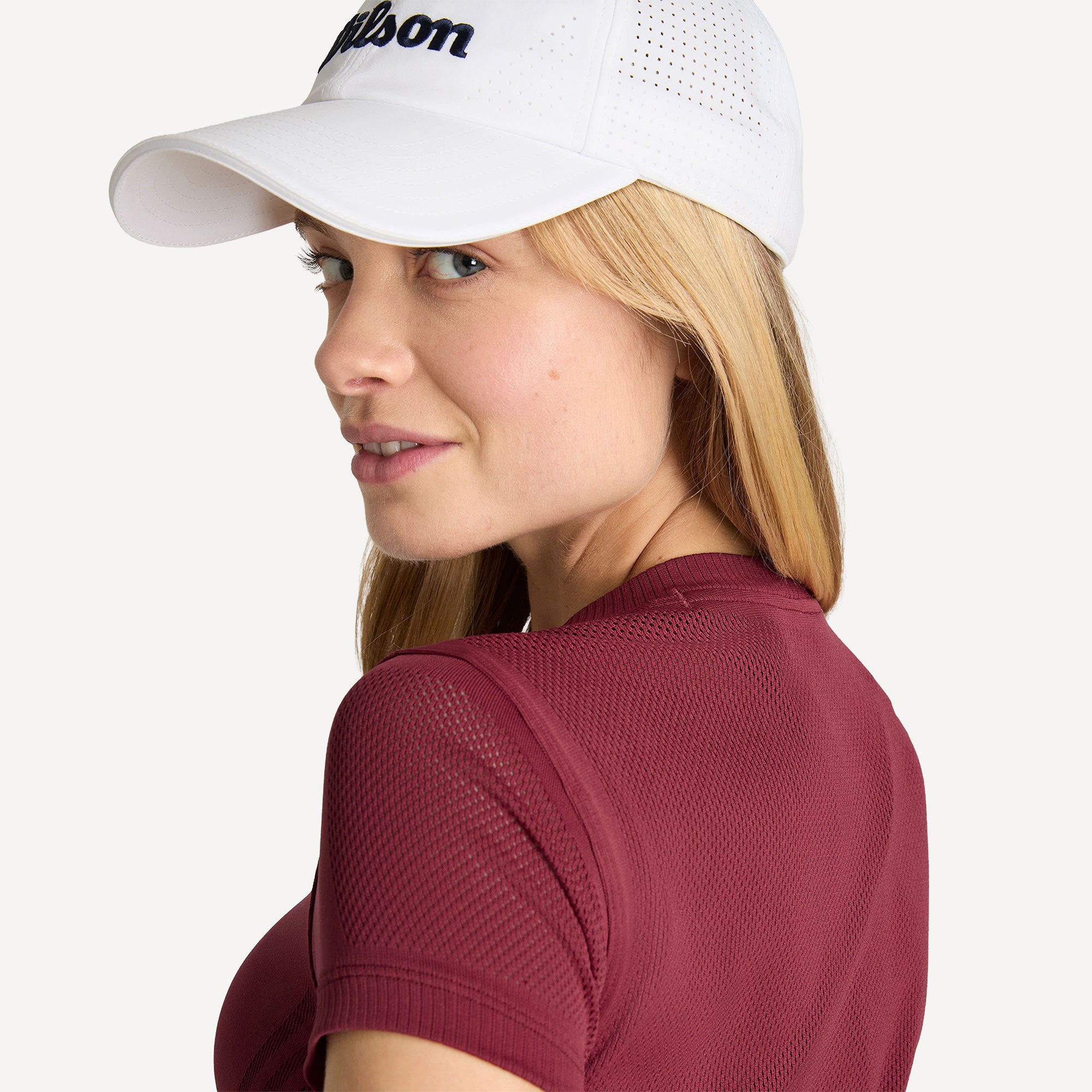 Wilson Pro Women's Seamless Tennis Shirt - Red (4)