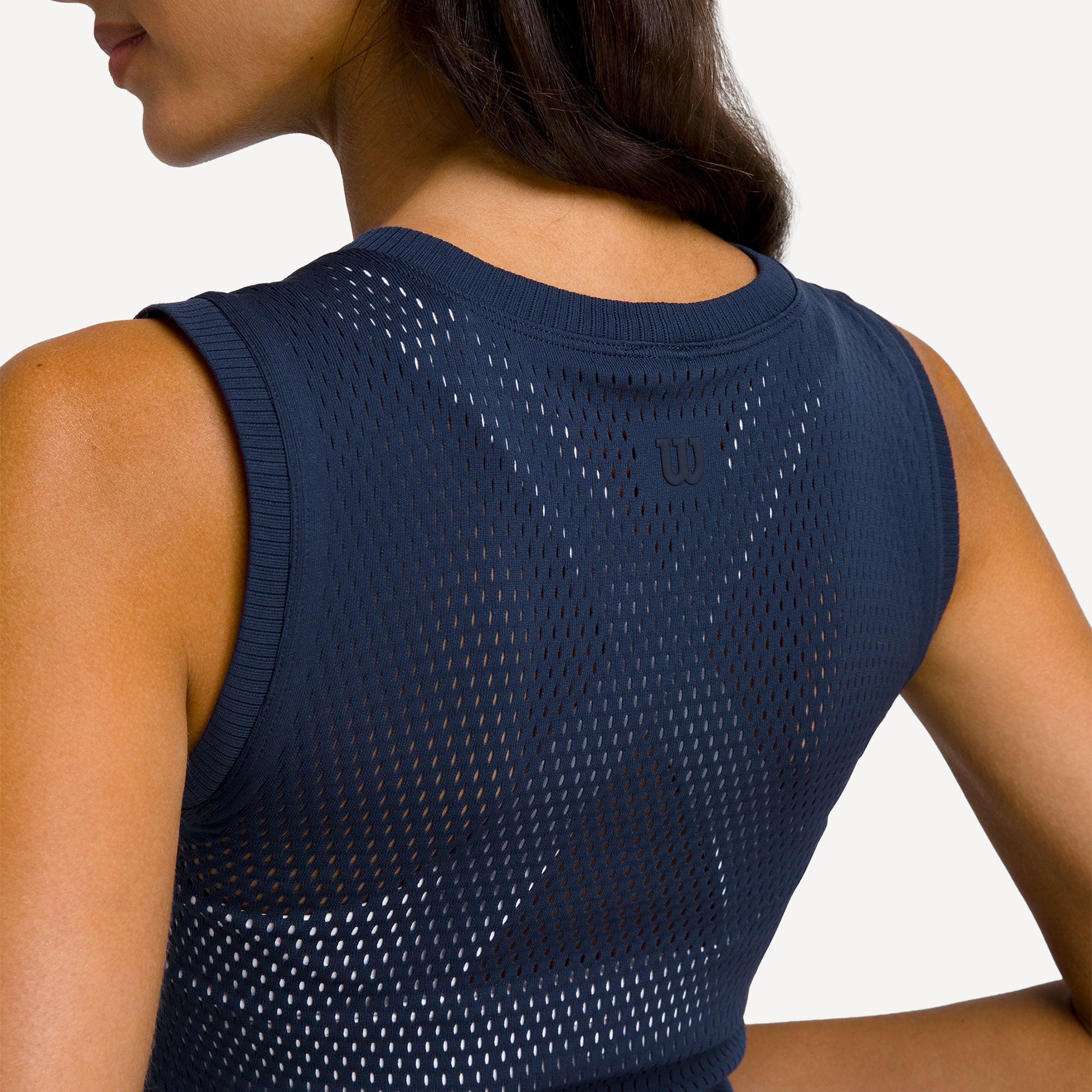 Wilson Pro Women's Seamless Tennis Tank - Dark Blue (3)