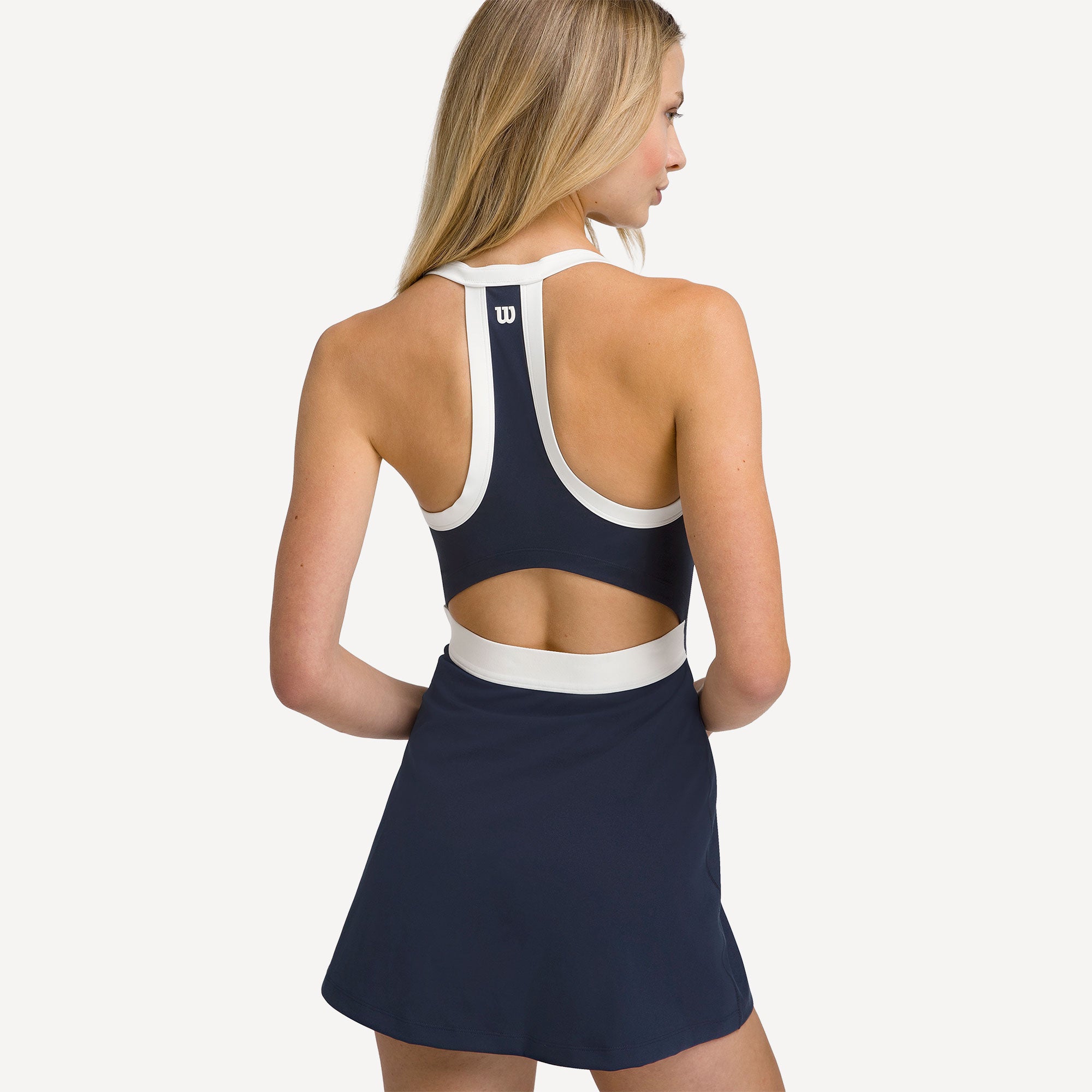 Wilson Rally Women's Halter Tennis Dress - Dark Blue (5)
