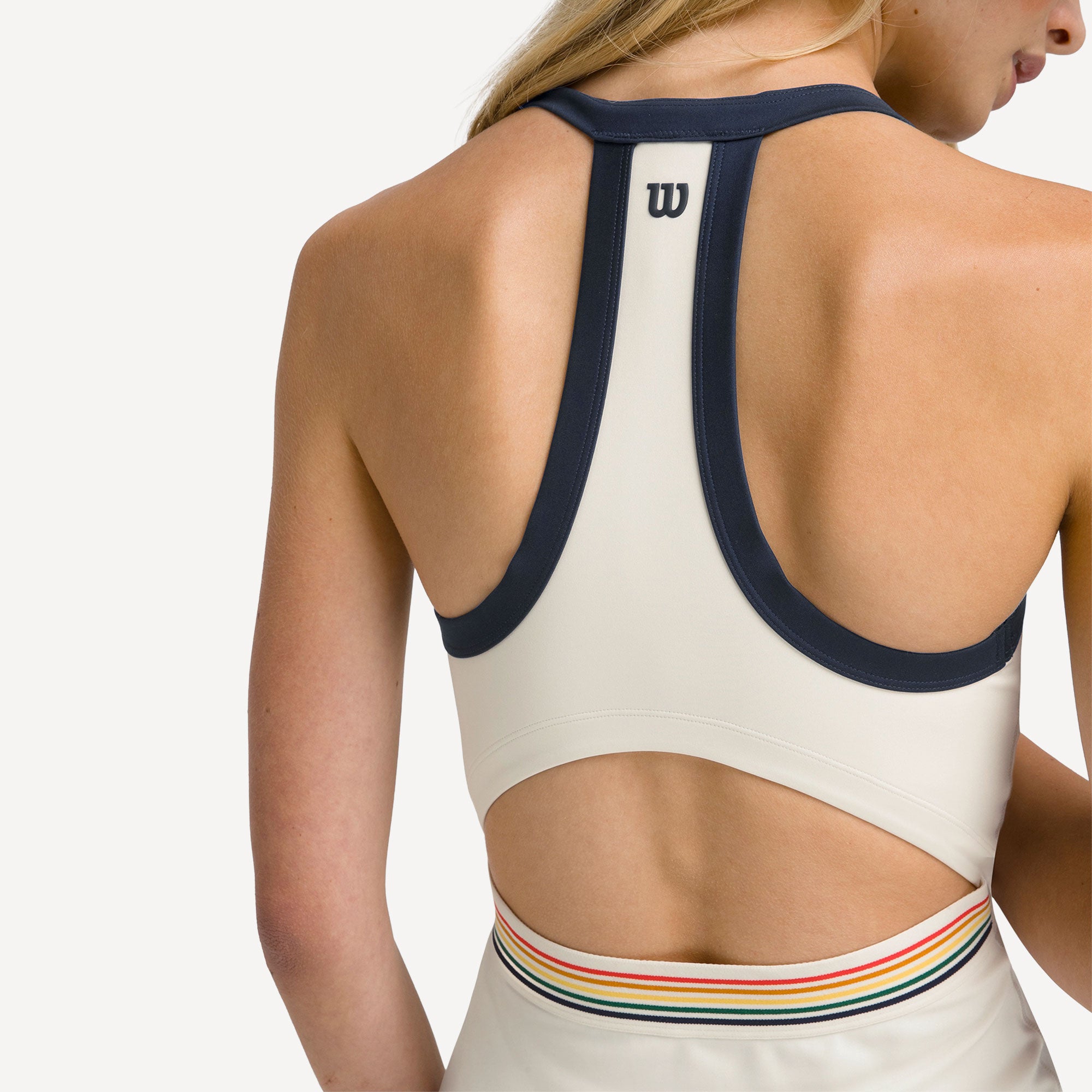 Wilson Rally Women's Halter Tennis Dress - Off-White (5)