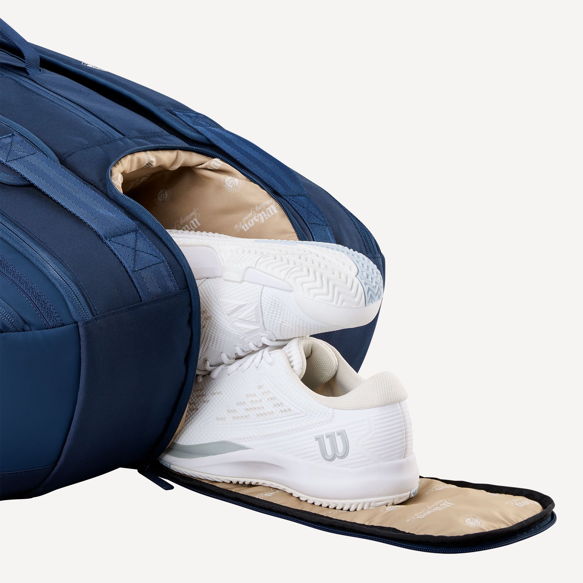 Wilson Roland-Garros 2026 Session de Soirée 15 Racket Tennis Bag - Navy Blue (7)