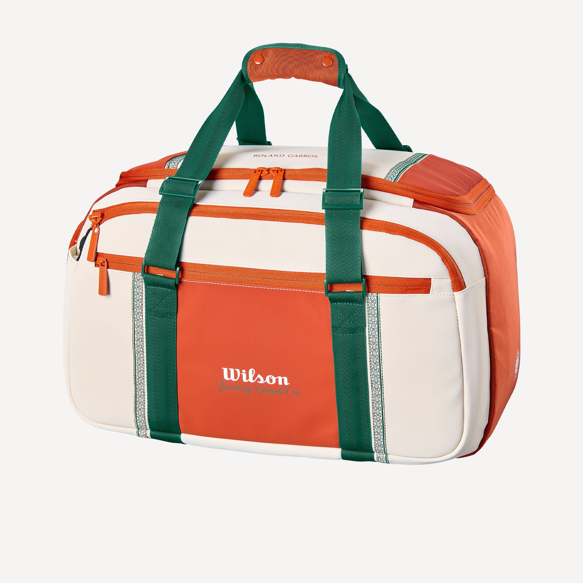 Wilson Roland-Garros 2026 Small Duffle Tennis Bag - Cream (1)