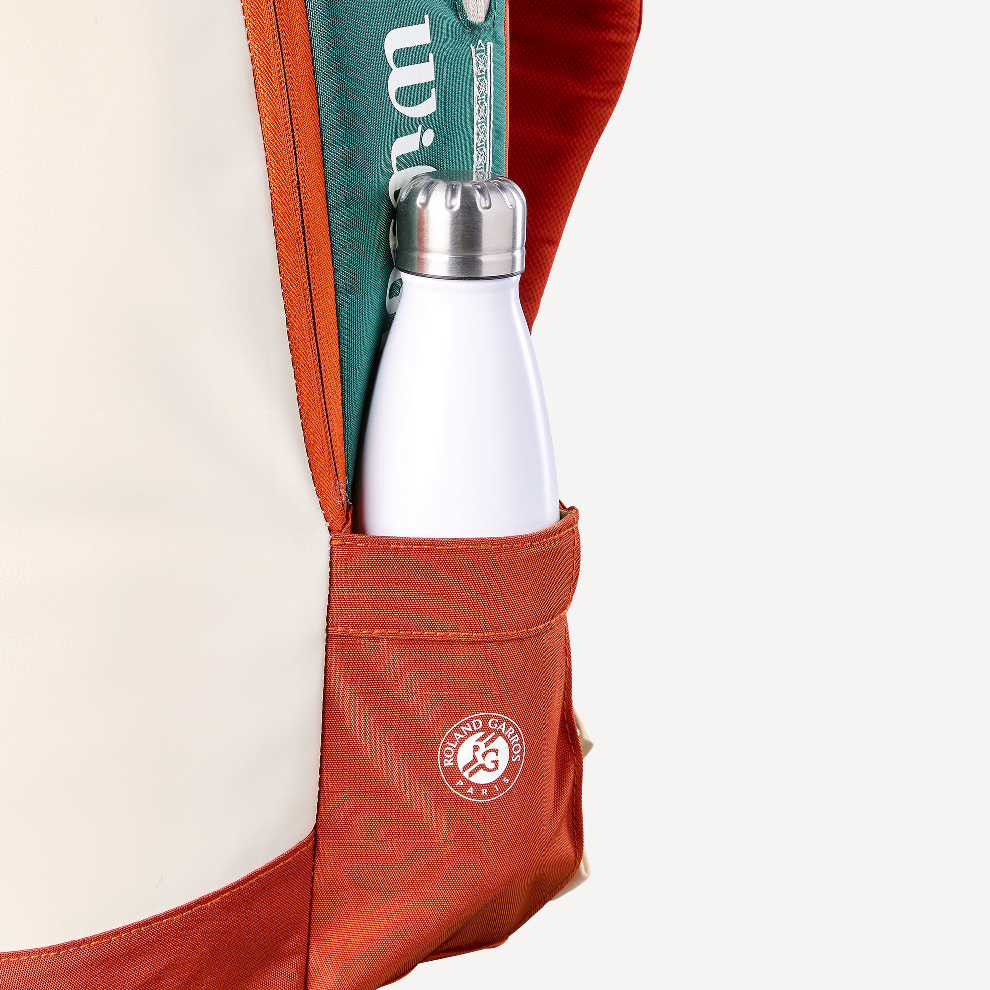 Wilson Roland-Garros 2026 Tennis Backpack - Cream (5)