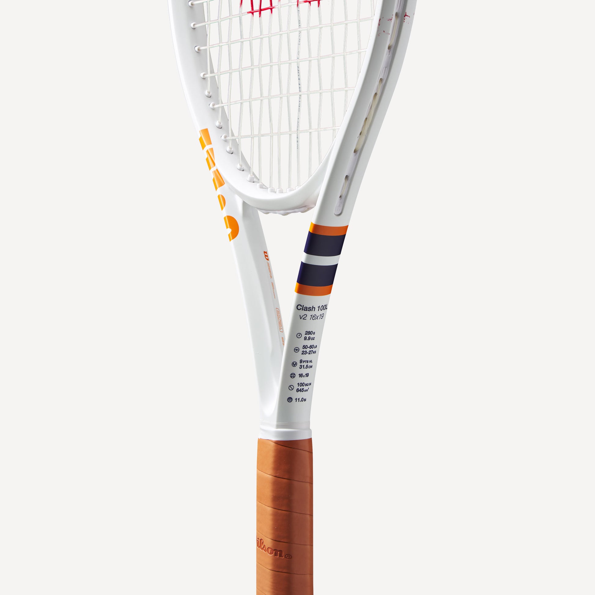 Wilson Roland-Garros Clash 100L V2 Tennis Racket (6)
