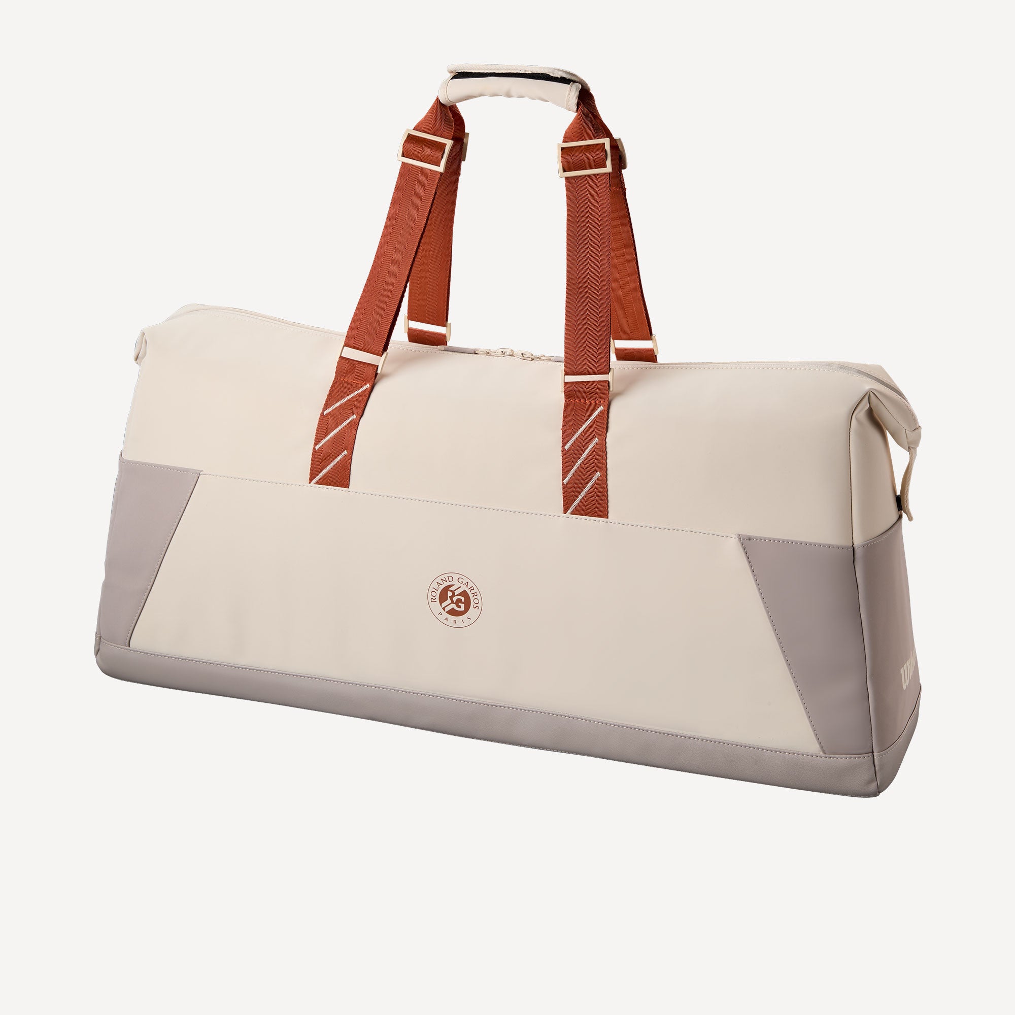 Wilson Roland-Garros Large Duffle Tennis Bag - Cream (2)