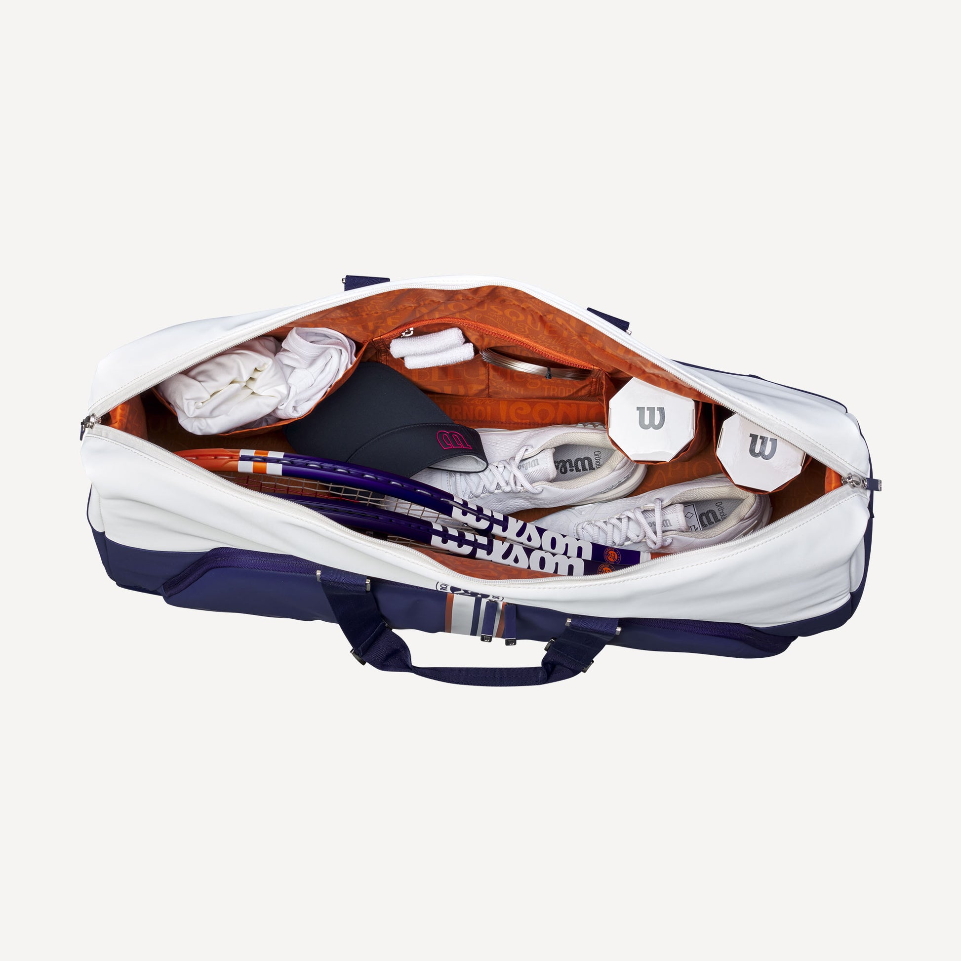 Wilson Roland-Garros Large Tennis Duffle Bag Blue (3)