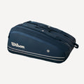 Wilson Roland-Garros Session De Soirée Super Tour 15 Racket Tennis Bag - Dark Blue (1)