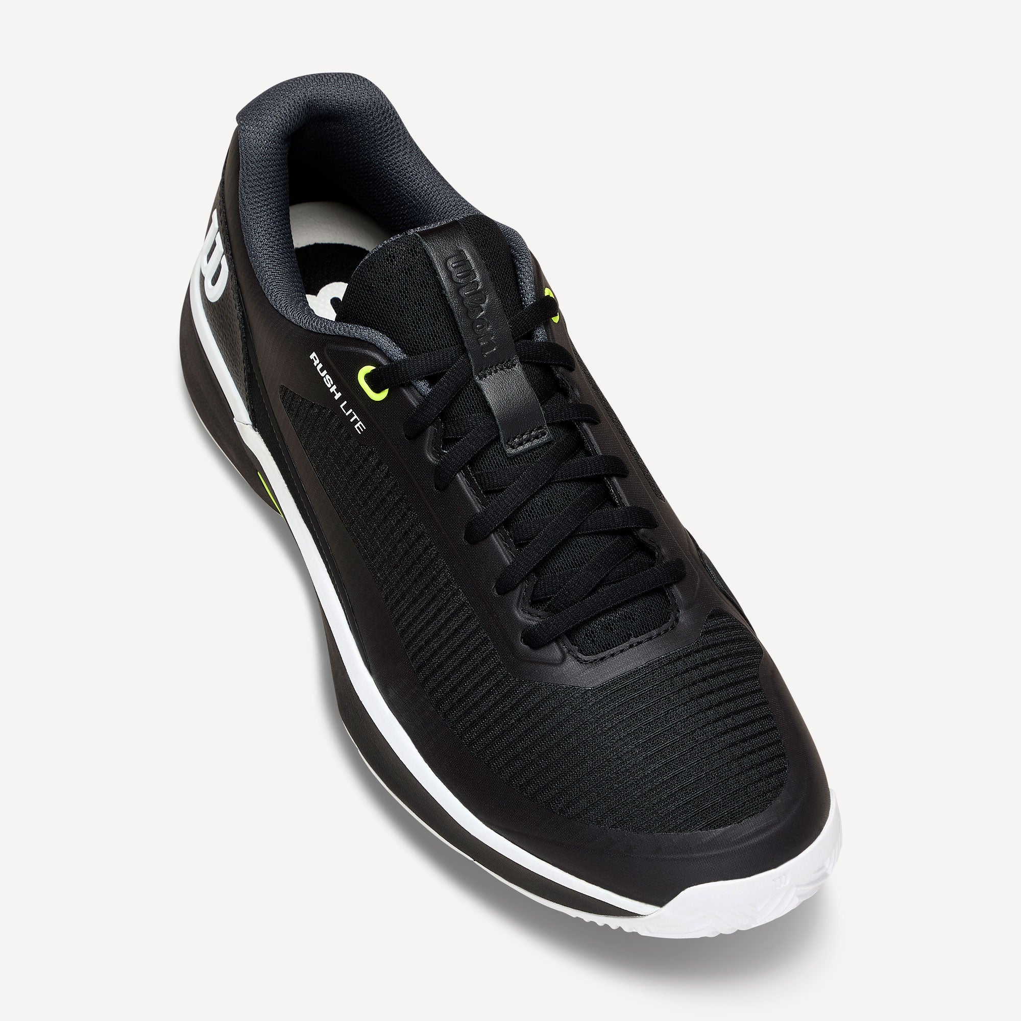 Wilson Rush Lite Men's Clay Court Tennis Shoes - Black (8)