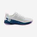 Wilson Rush Pro 4.5 Women's Clay Court Tennis Shoes - White (1)